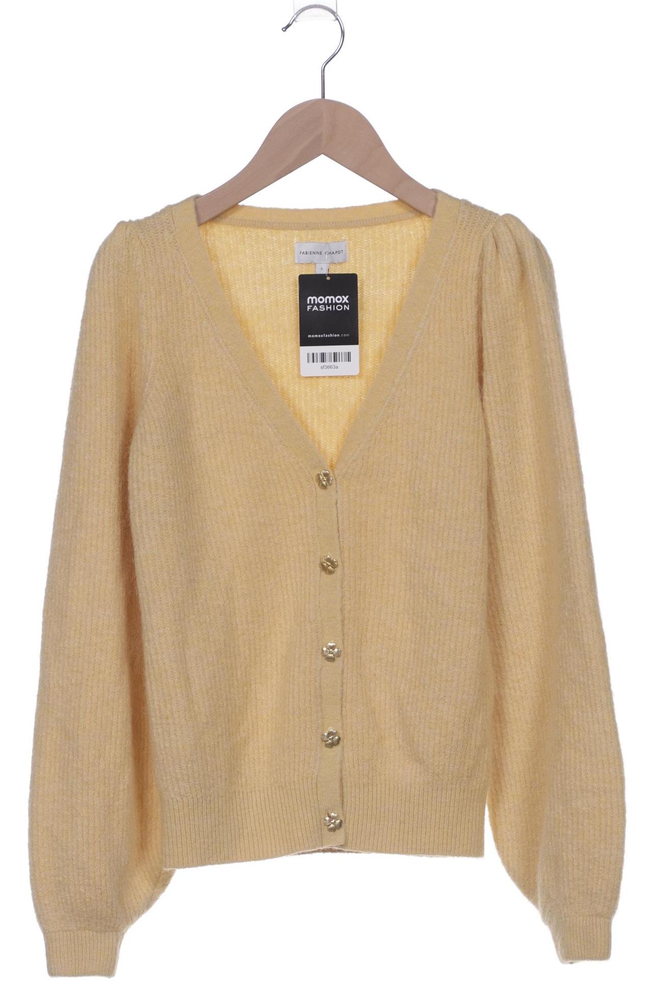 

Fabienne Chapot Damen Strickjacke, gelb, Gr. 36