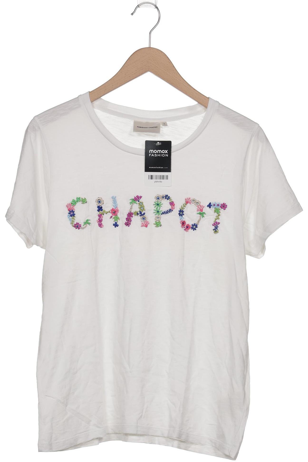 

Fabienne Chapot Damen T-Shirt, weiß, Gr. 42