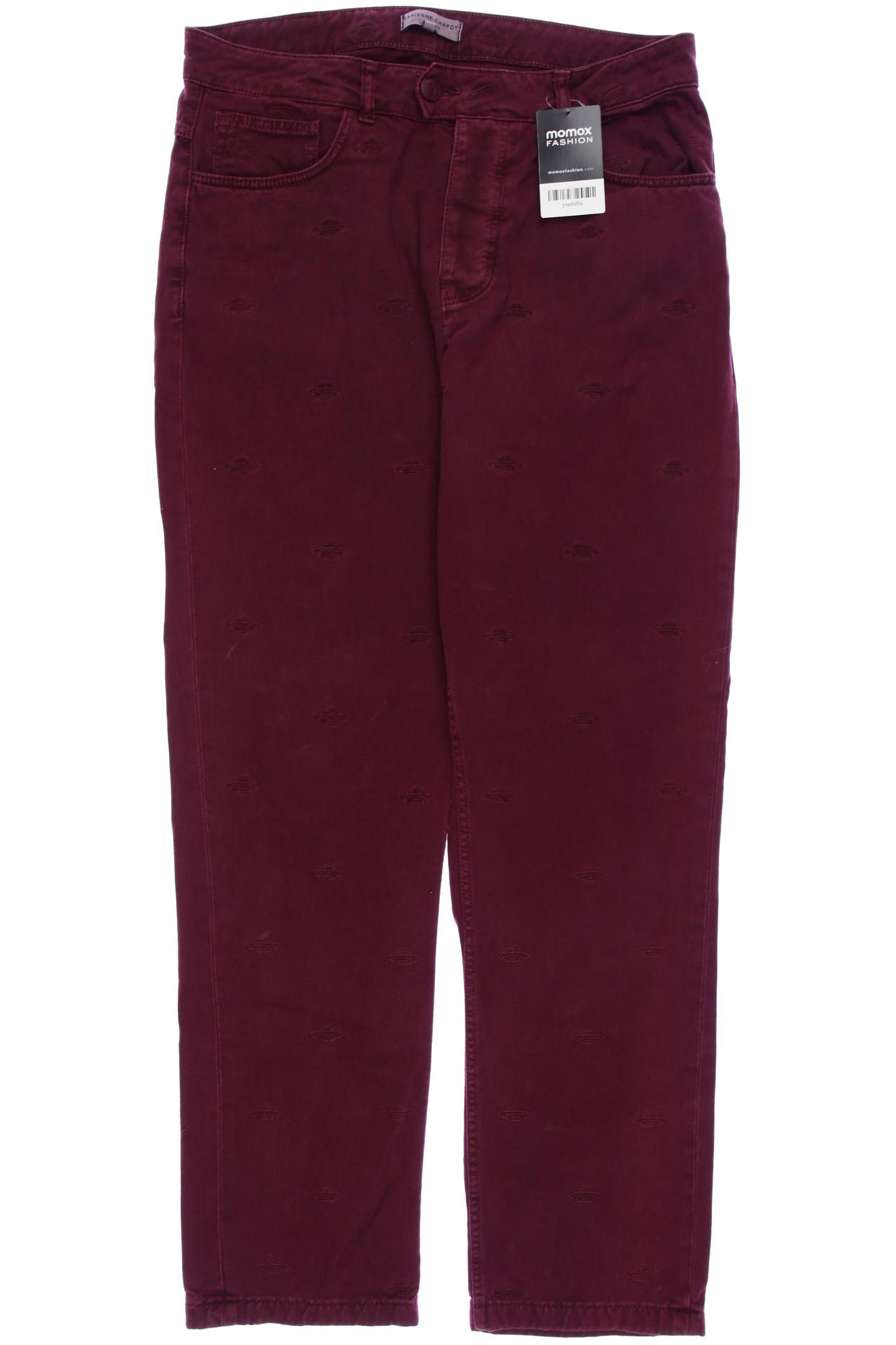 

Fabienne Chapot Damen Jeans, bordeaux, Gr. 30