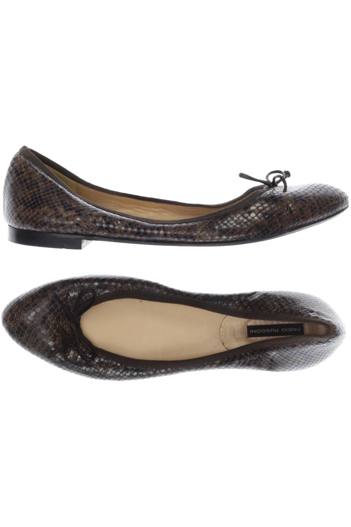 

Fabio Rusconi Damen Ballerinas, braun, Gr. 39.5
