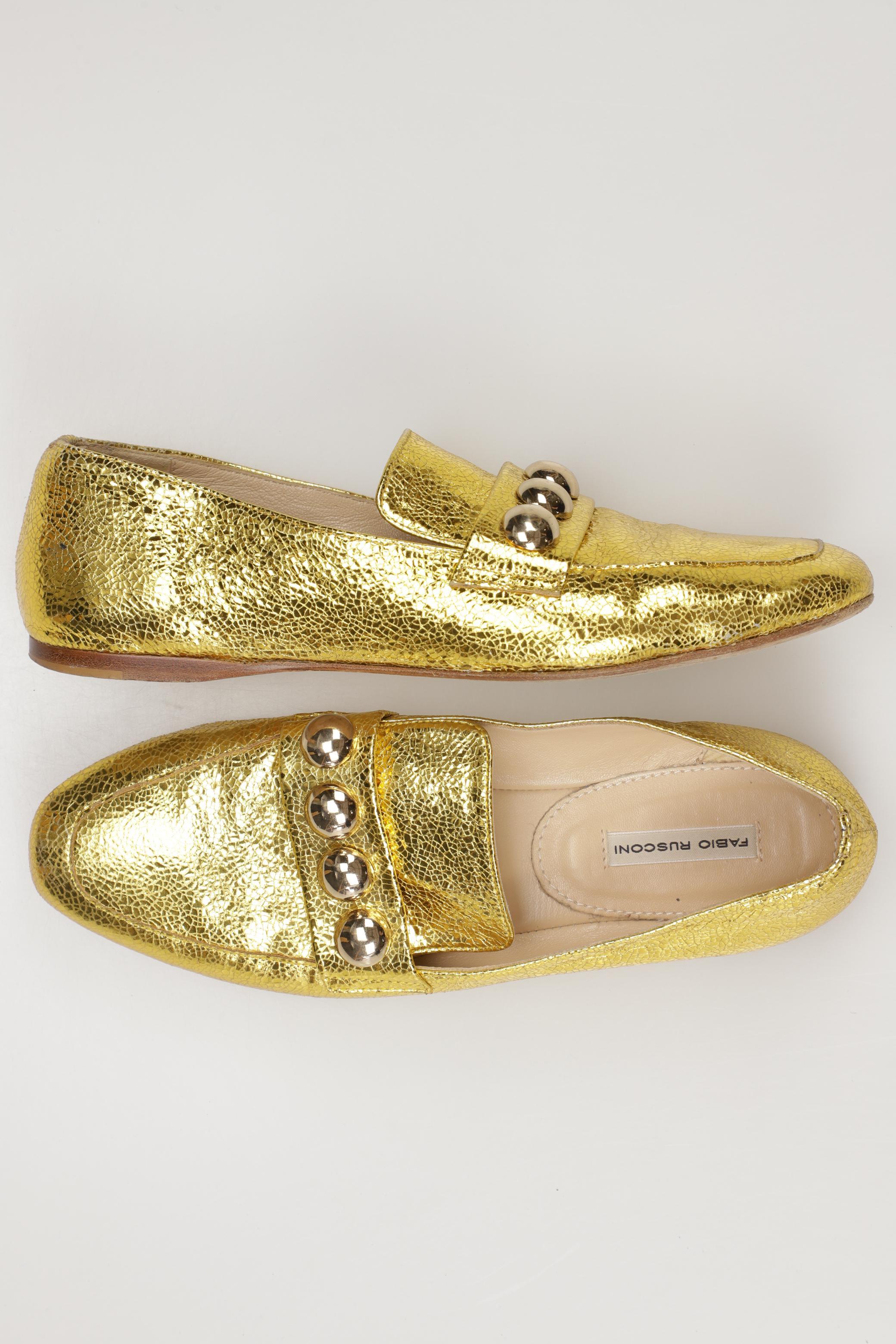 

Fabio Rusconi Damen Halbschuh, gold, Gr. 37.5