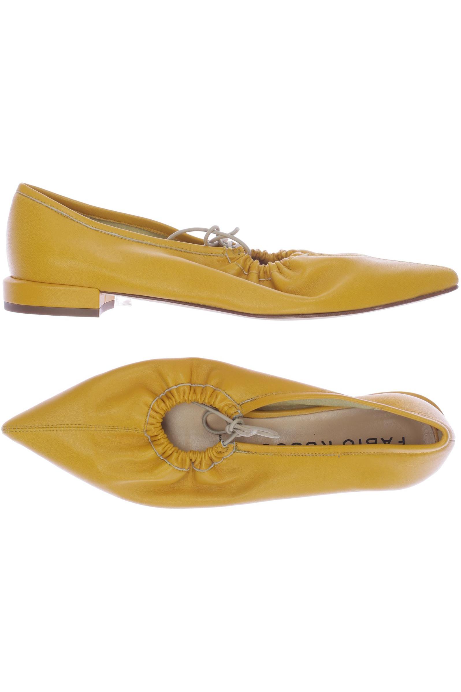 

FABIO RUSCONI Damen Ballerinas, gelb