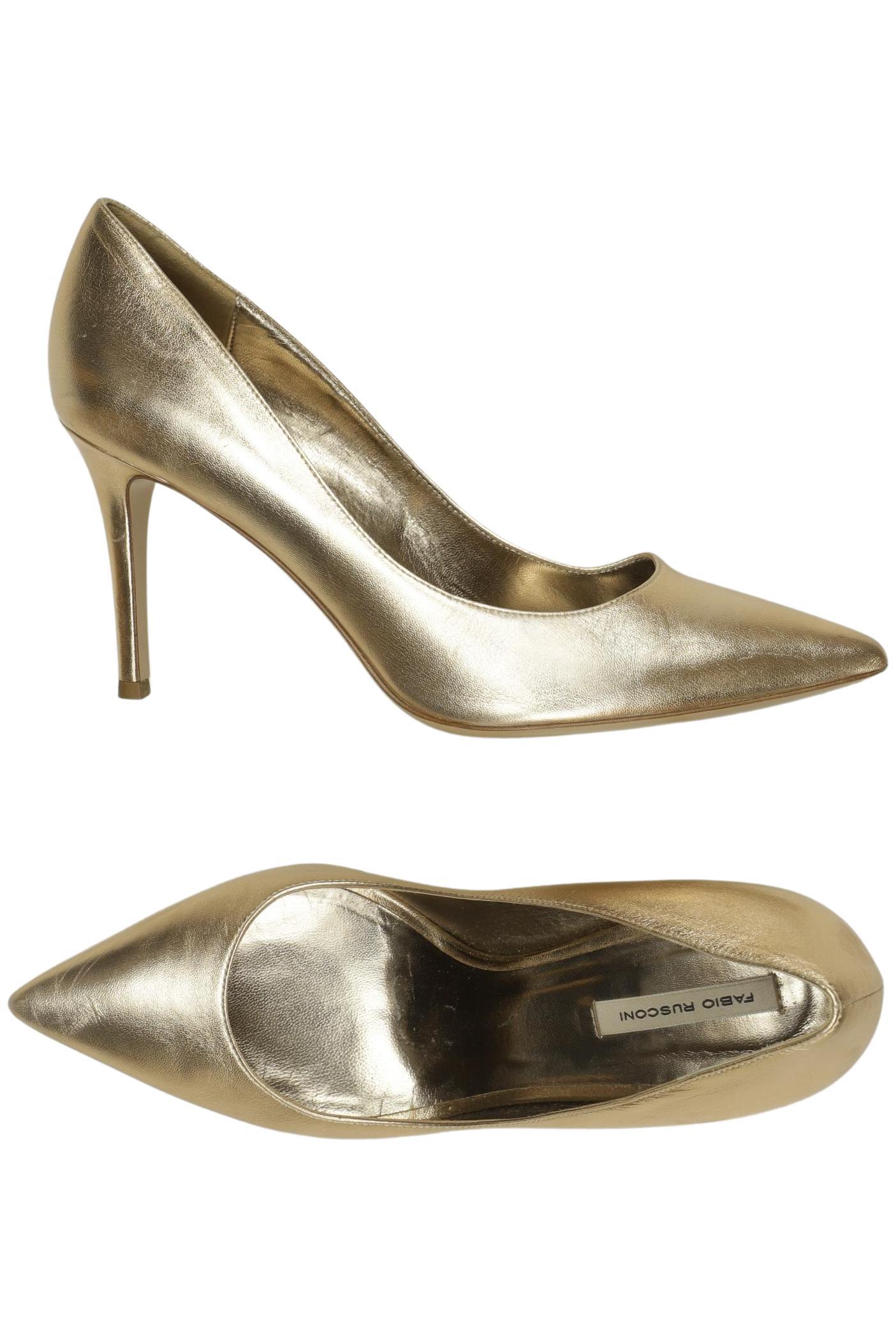 

Fabio Rusconi Damen Pumps, gold, Gr. 39
