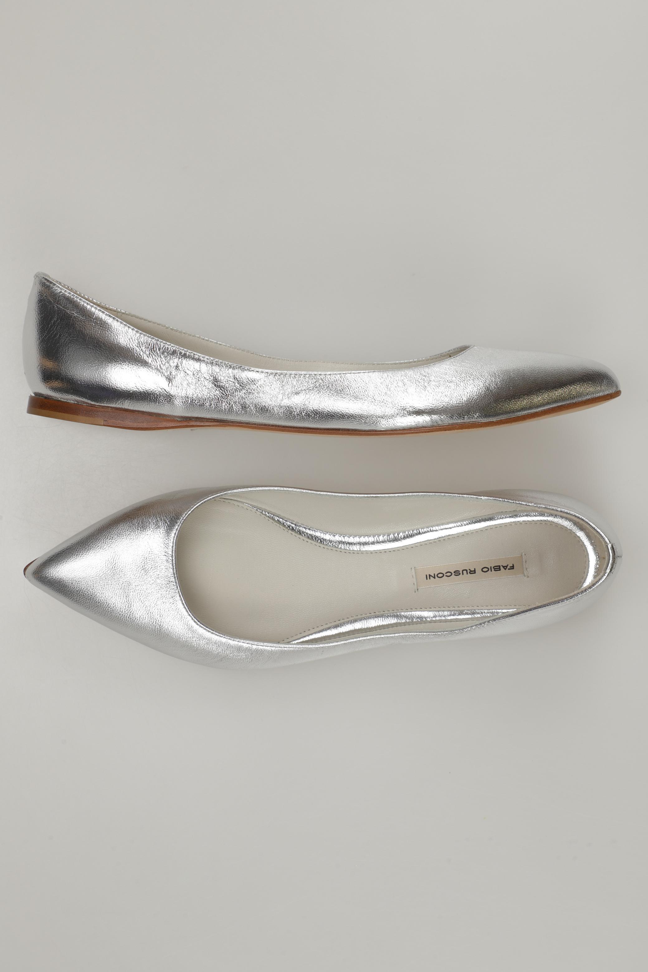 

Fabio Rusconi Damen Ballerinas, silber, Gr. 38.5