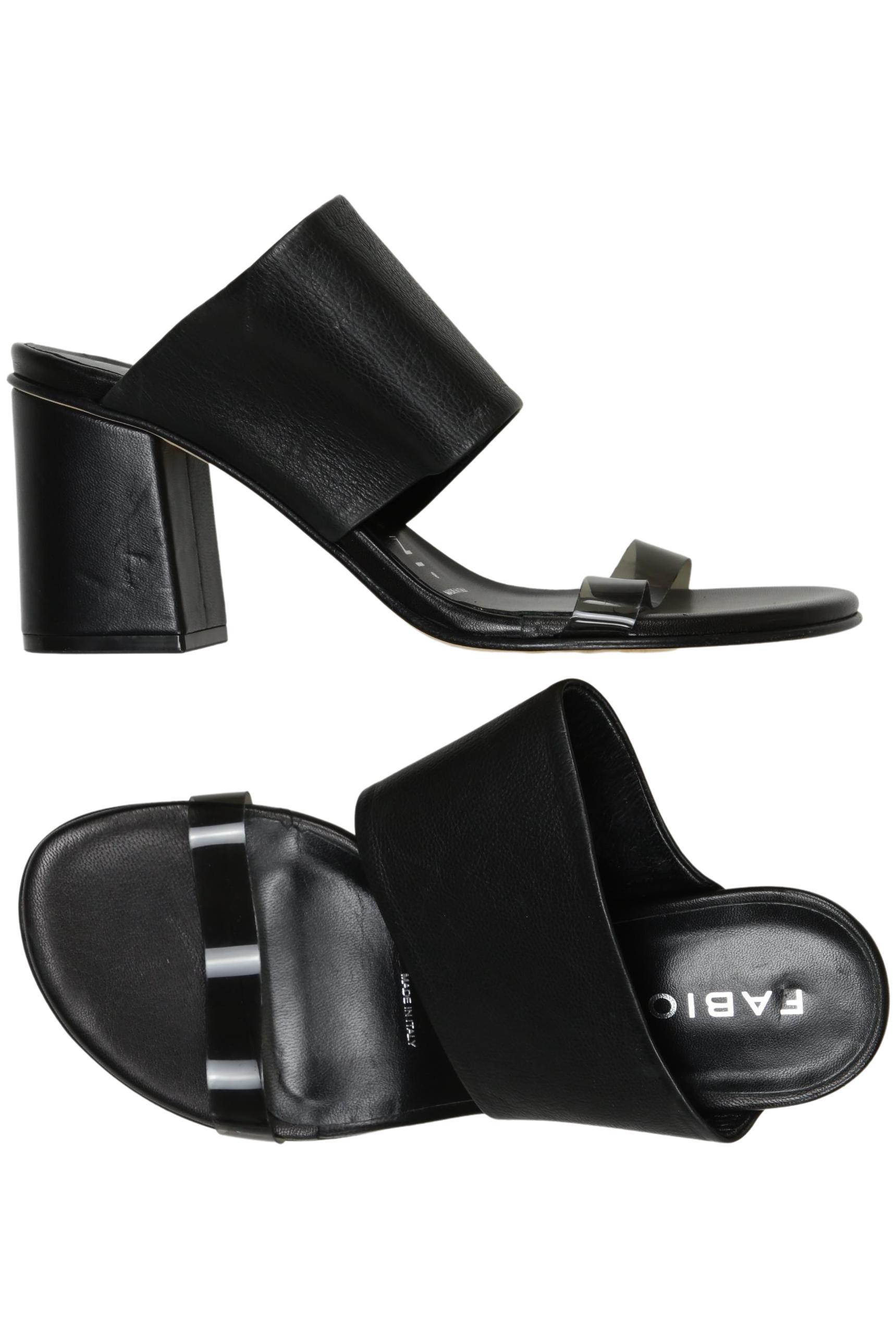 

Fabio Rusconi Damen Sandale, schwarz, Gr. 37