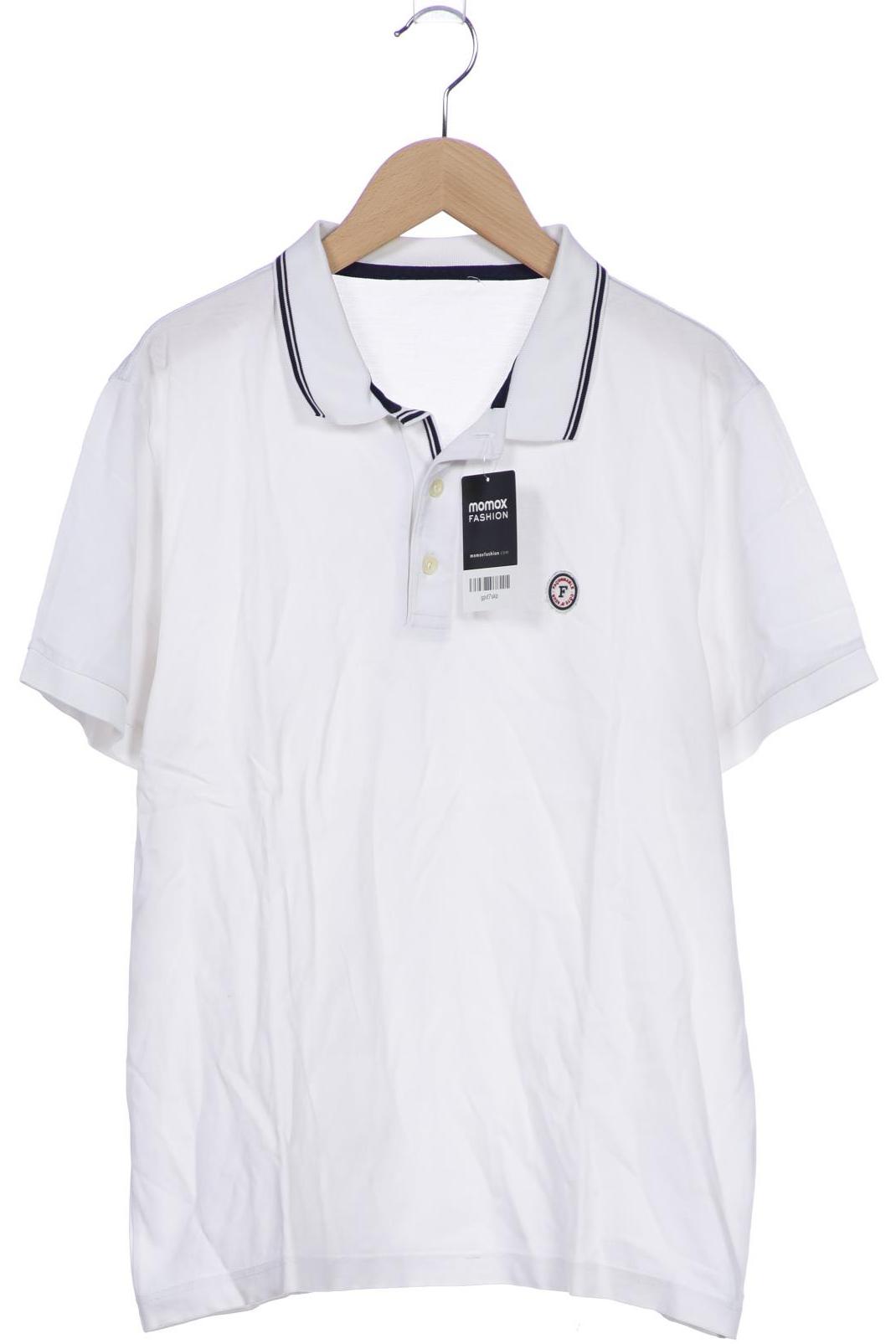 

Faconable Herren Poloshirt, weiß, Gr. 48