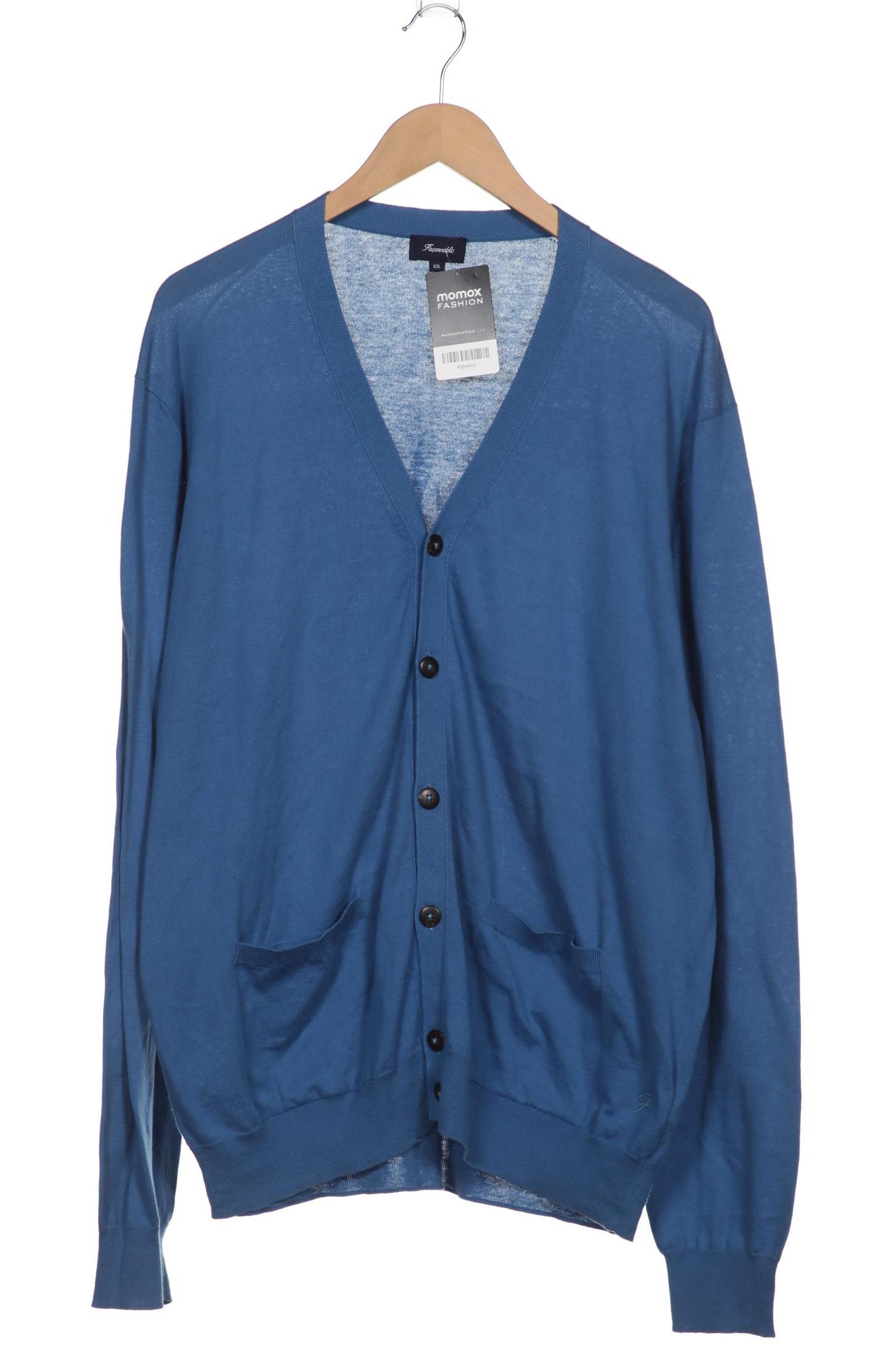 

Faconable Herren Strickjacke, blau