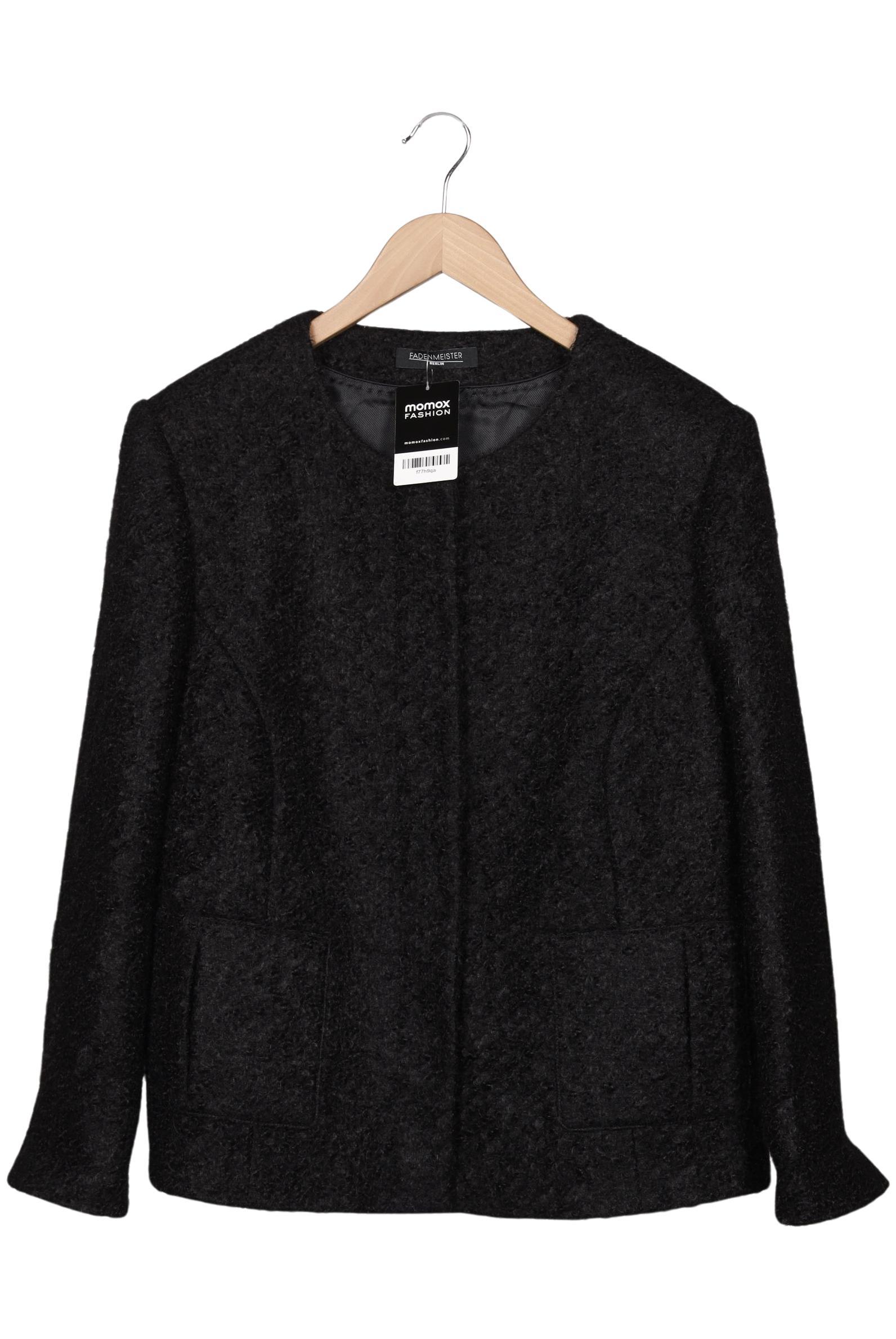 

Fadenmeister Berlin Damen Jacke, schwarz, Gr. 42