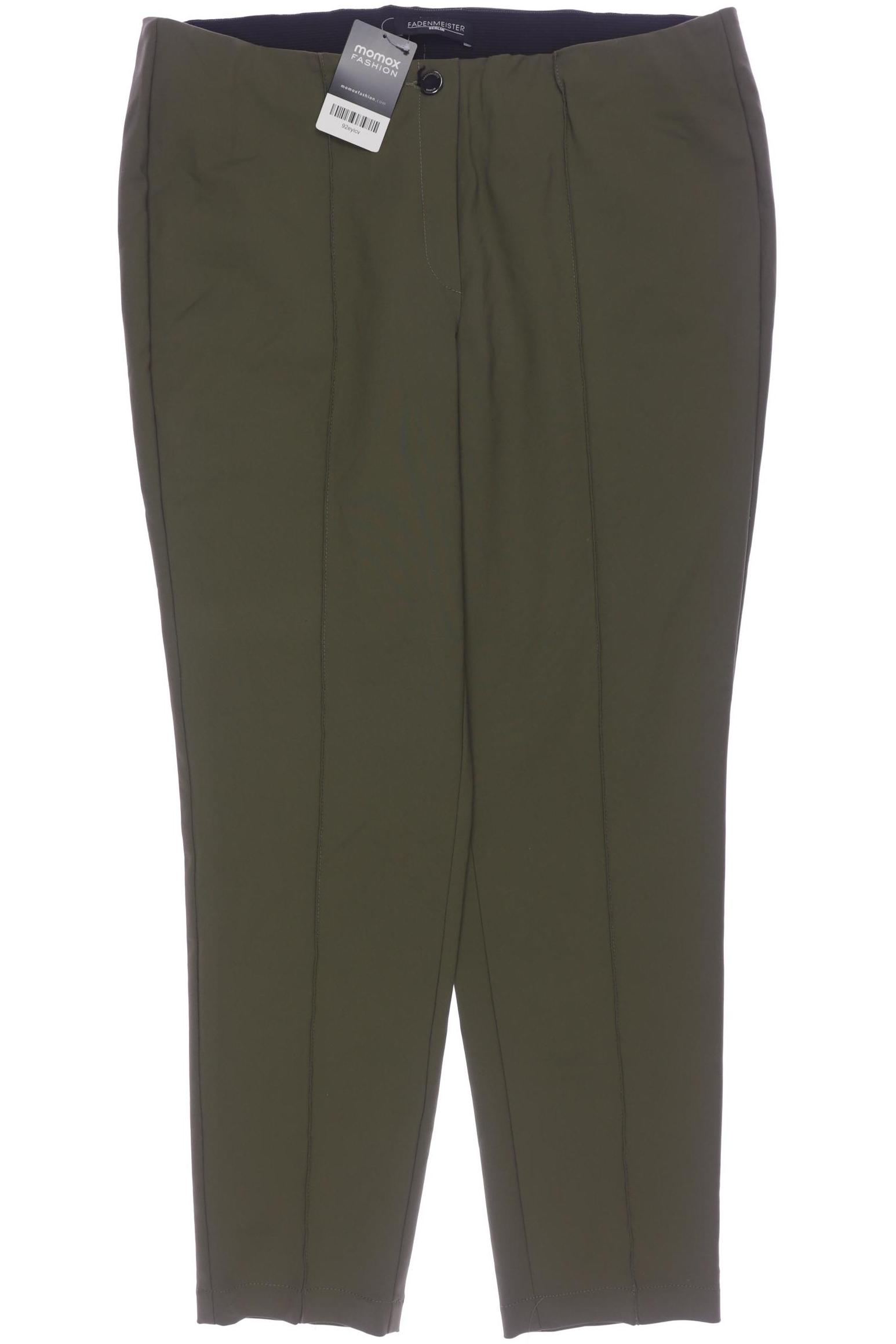 

Fadenmeister Berlin Damen Stoffhose, grün, Gr. 46