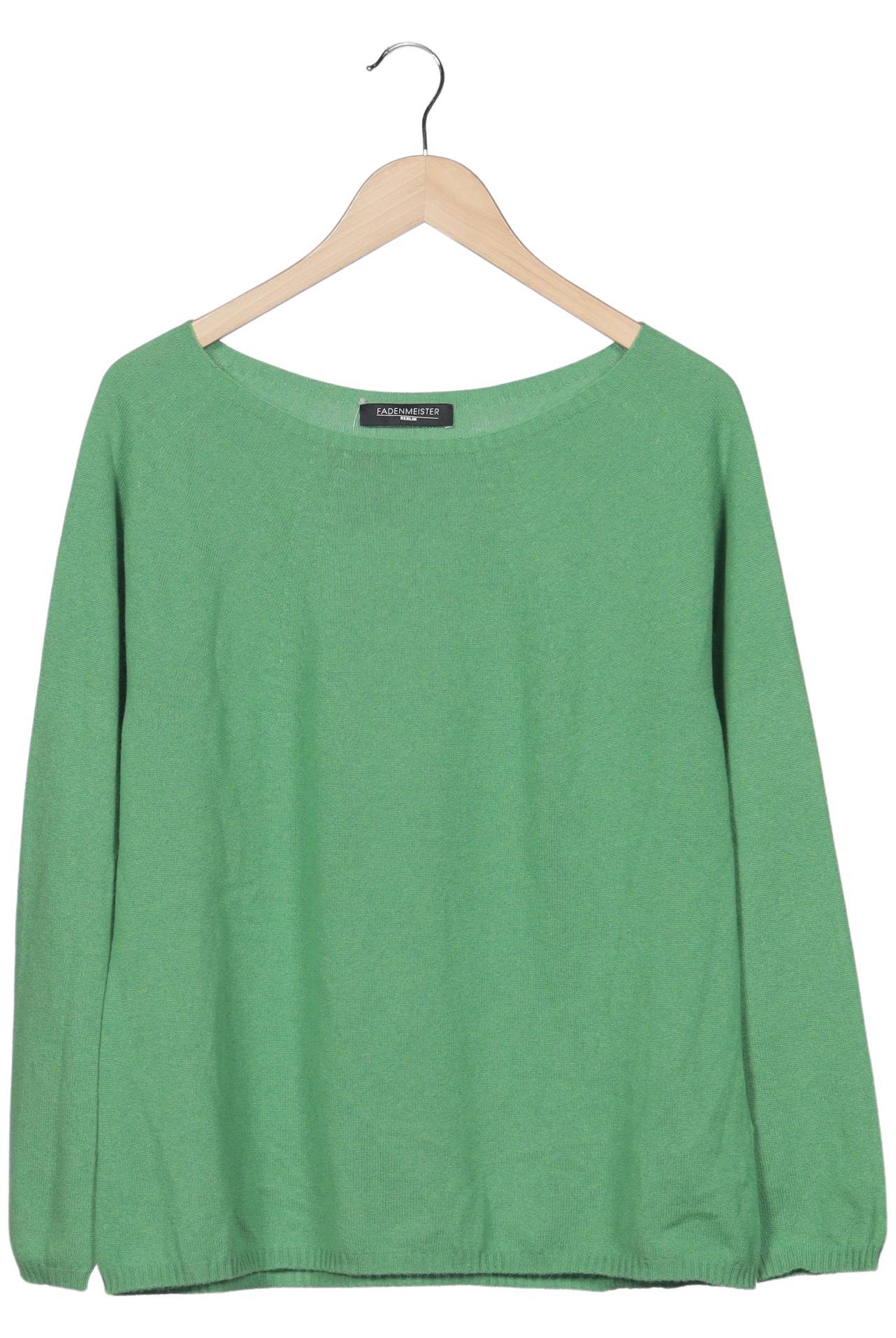 

Fadenmeister Berlin Damen Pullover, grün, Gr. 46