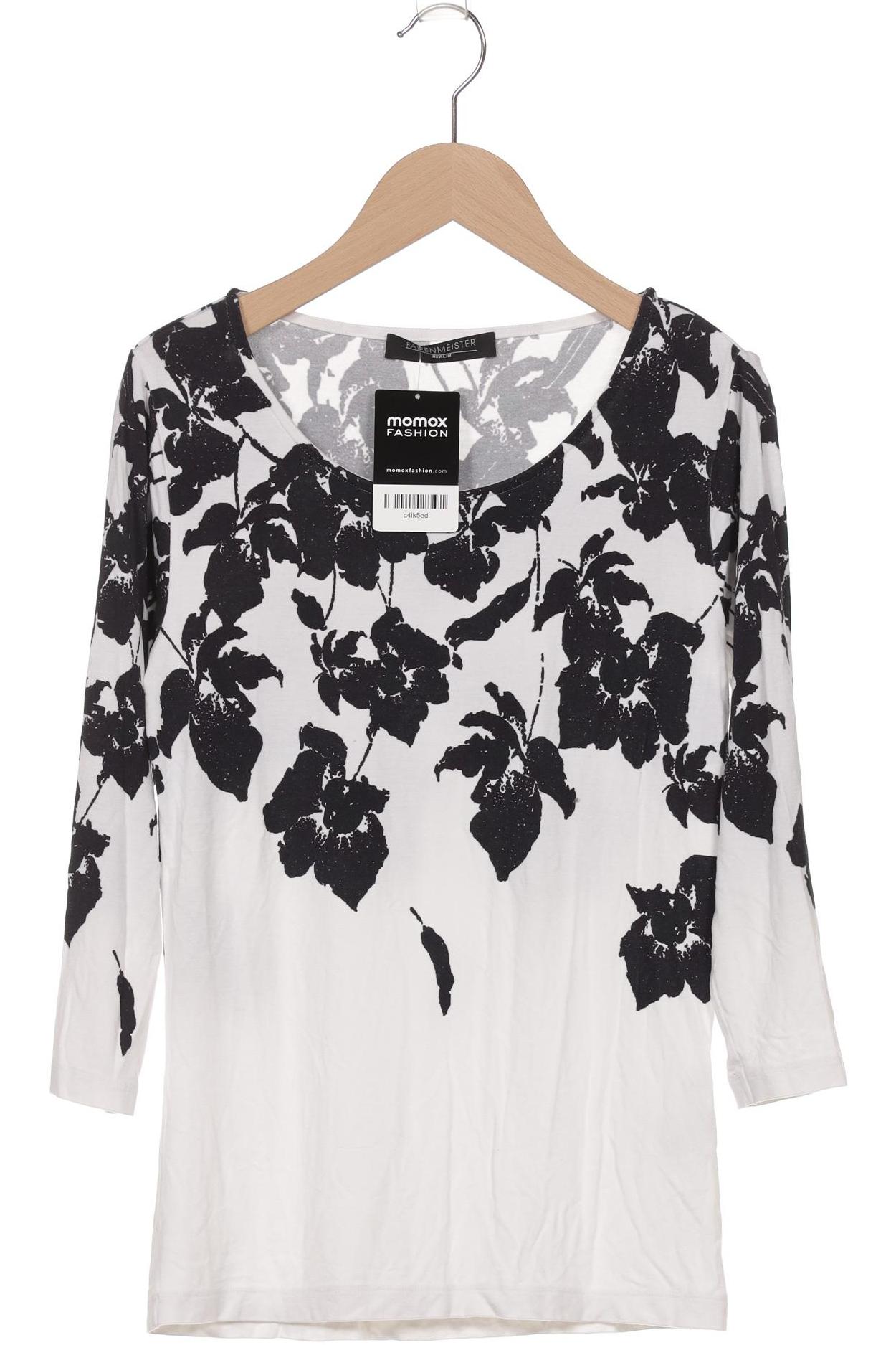 

Fadenmeister Berlin Damen Langarmshirt, weiß, Gr. 36