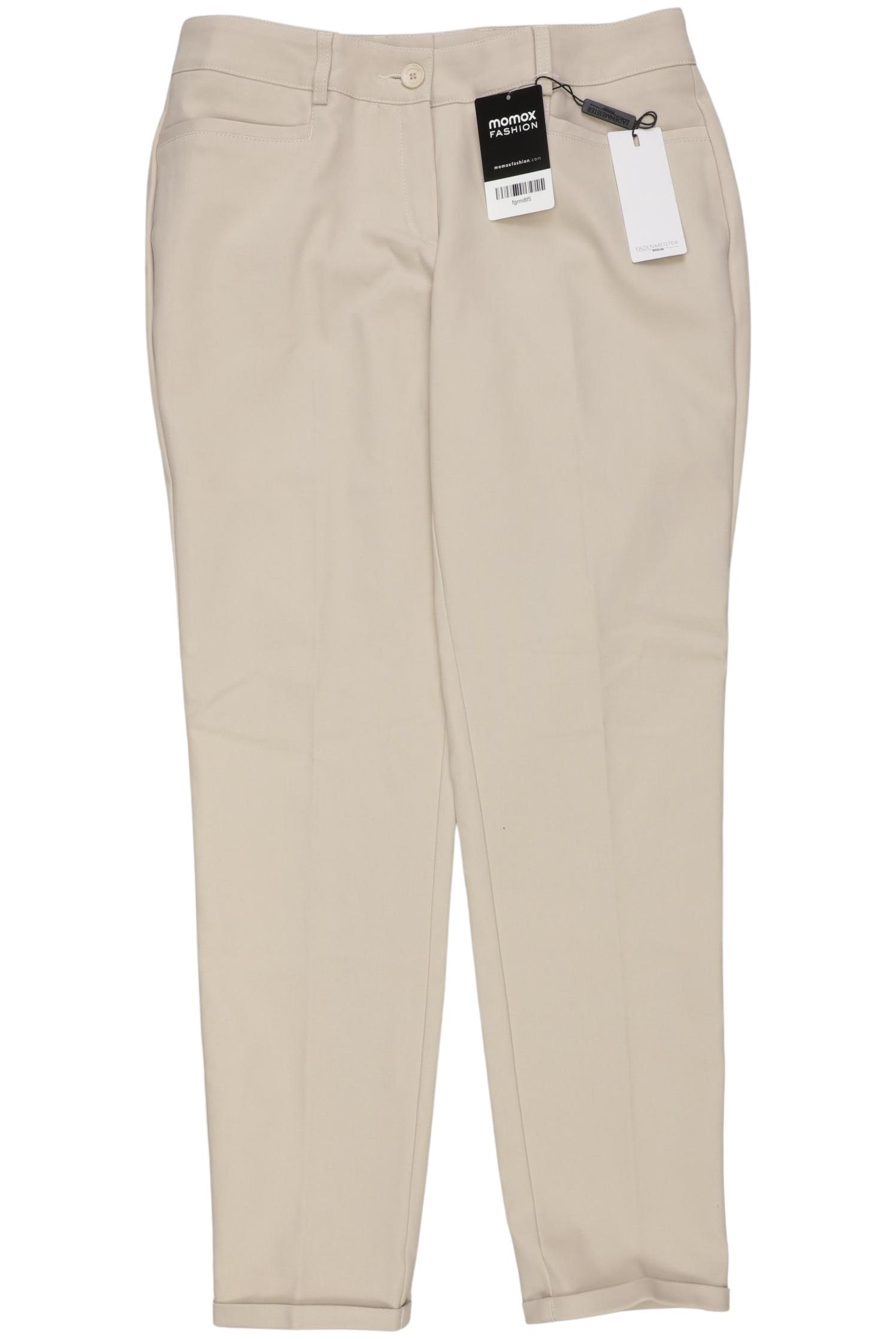 

Fadenmeister Berlin Damen Stoffhose, beige, Gr. 36