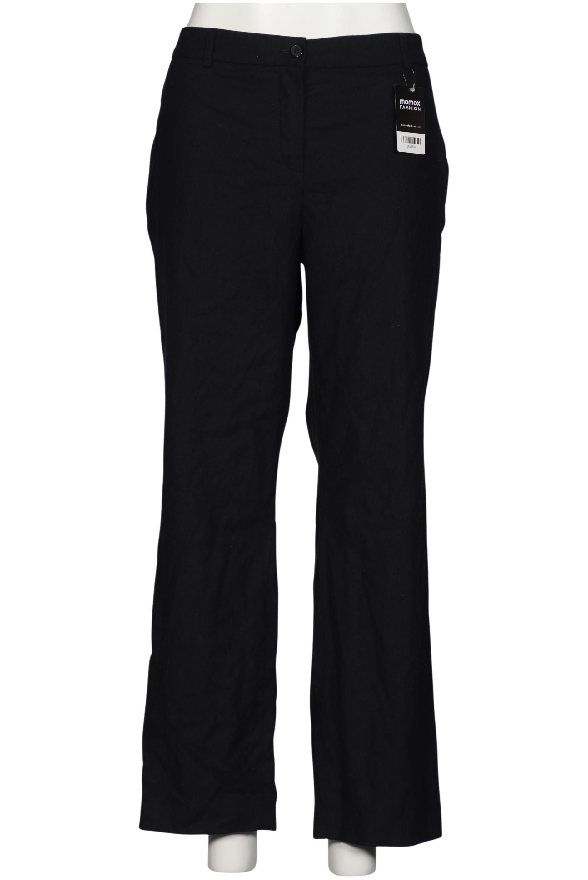 

Fadenmeister Berlin Damen Stoffhose, schwarz, Gr. 48