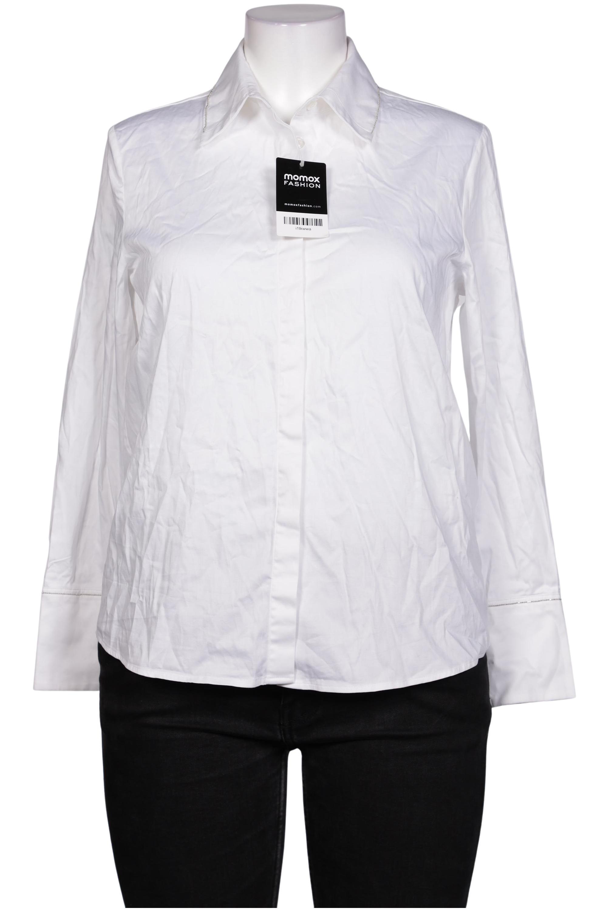 

Fadenmeister Berlin Damen Bluse, weiß, Gr. 44