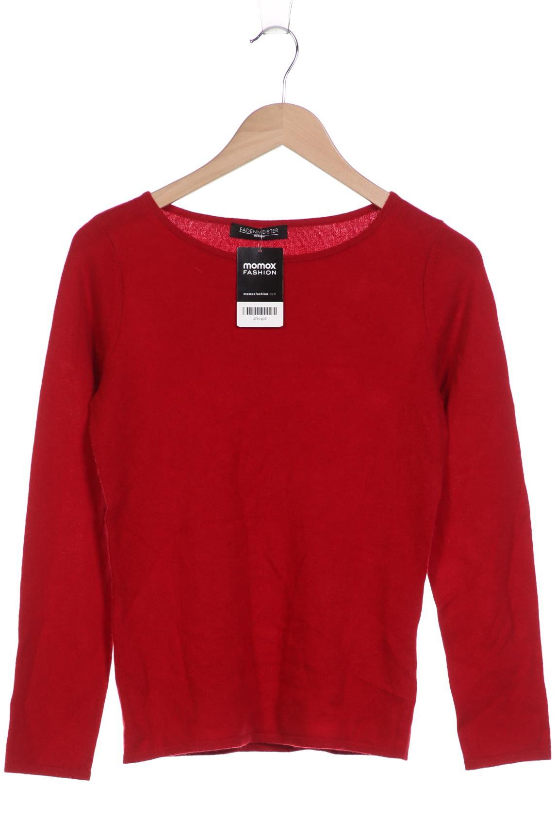 

Fadenmeister Berlin Damen Pullover, rot, Gr. 38