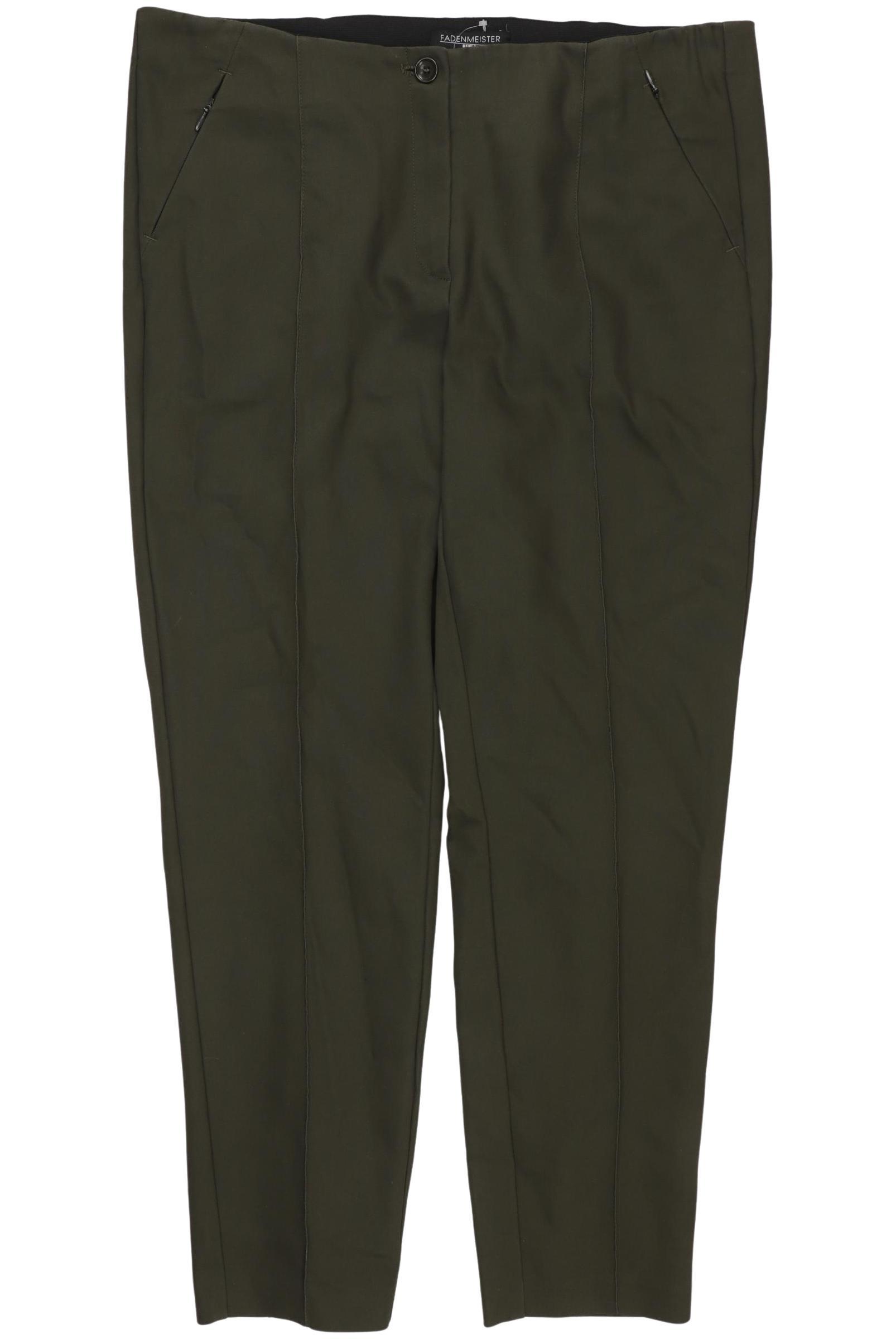 

Fadenmeister Berlin Damen Stoffhose, grün, Gr. 46