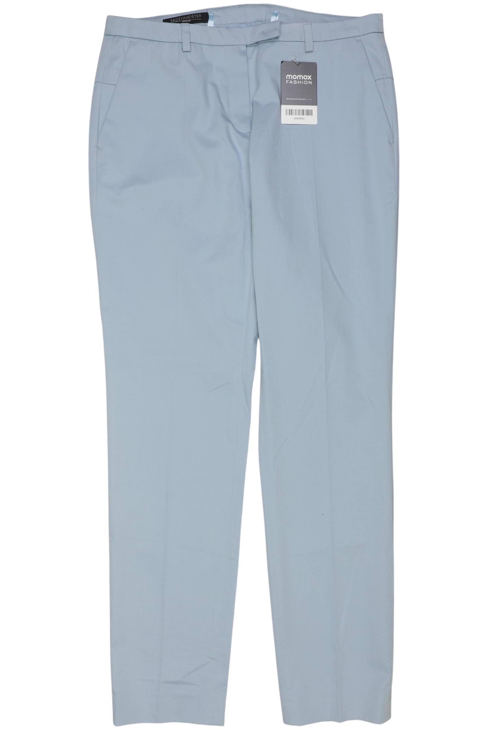 

Fadenmeister Berlin Damen Stoffhose, hellblau, Gr. 36