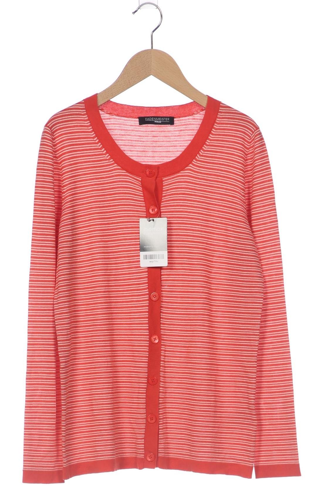 

Fadenmeister Berlin Damen Strickjacke, rot, Gr. 38