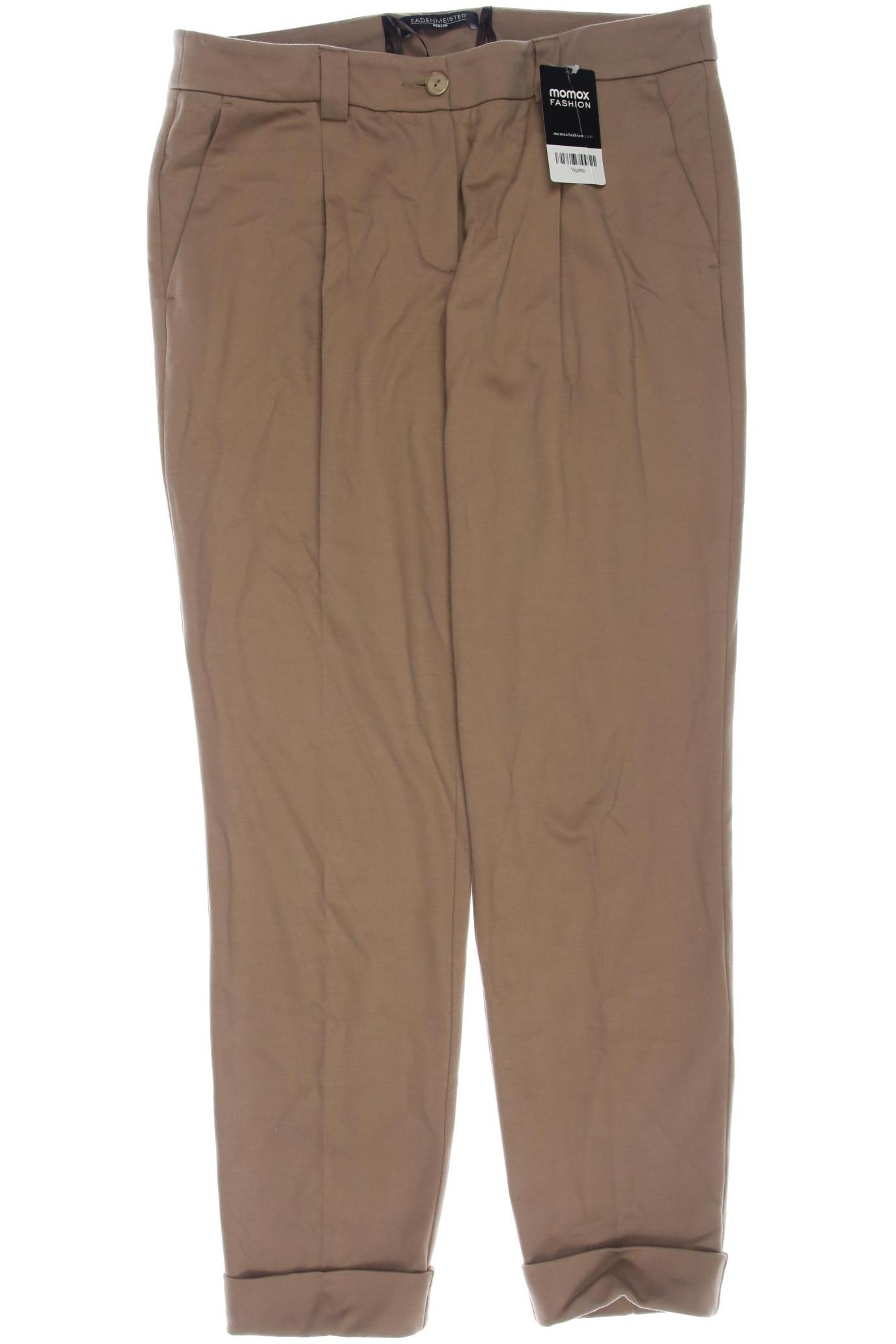 

Fadenmeister Berlin Damen Stoffhose, beige, Gr. 40