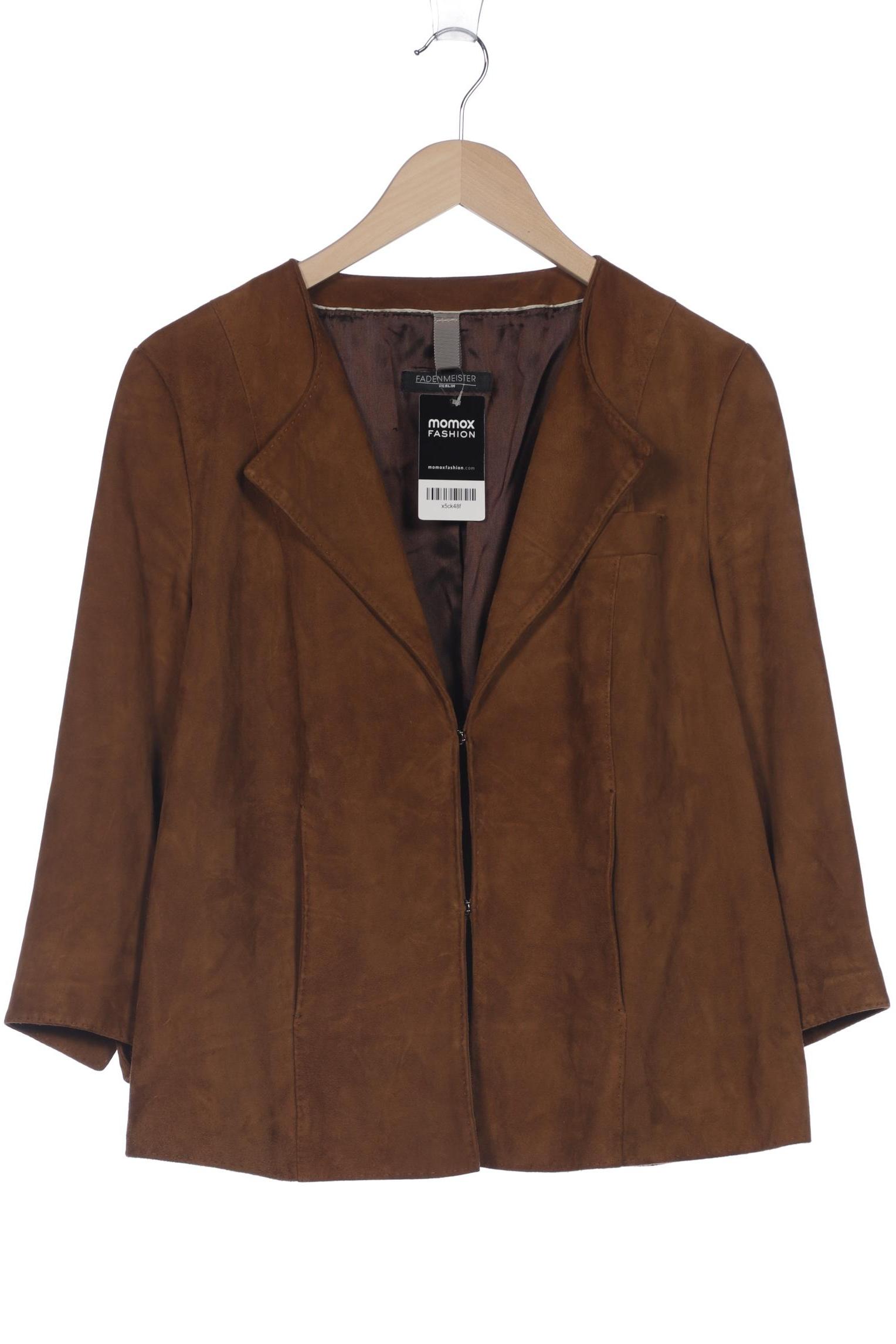 

Fadenmeister Berlin Damen Jacke, braun, Gr. 46