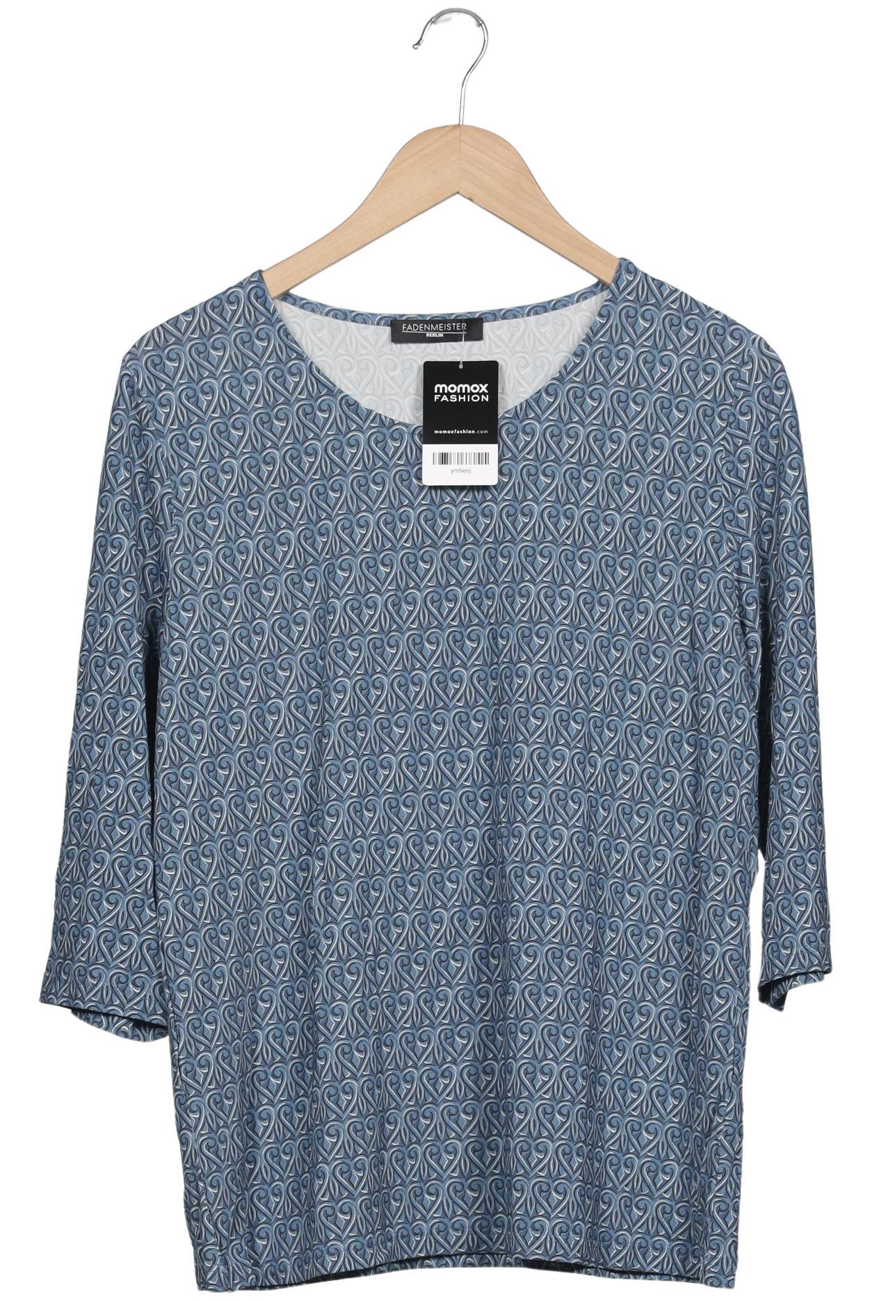 

Fadenmeister Berlin Damen Langarmshirt, hellblau, Gr. 46