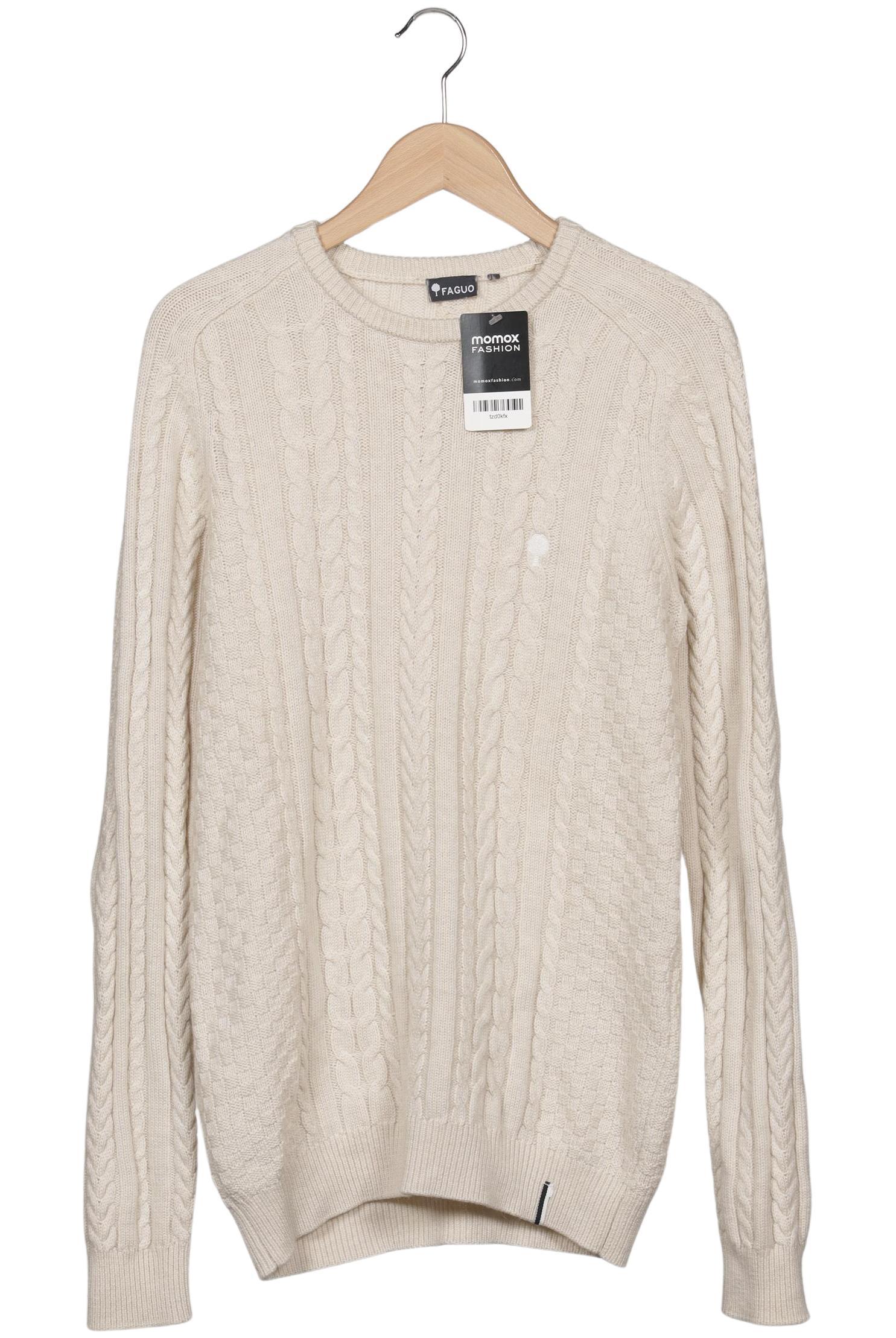

faguo Herren Pullover, beige, Gr. 48