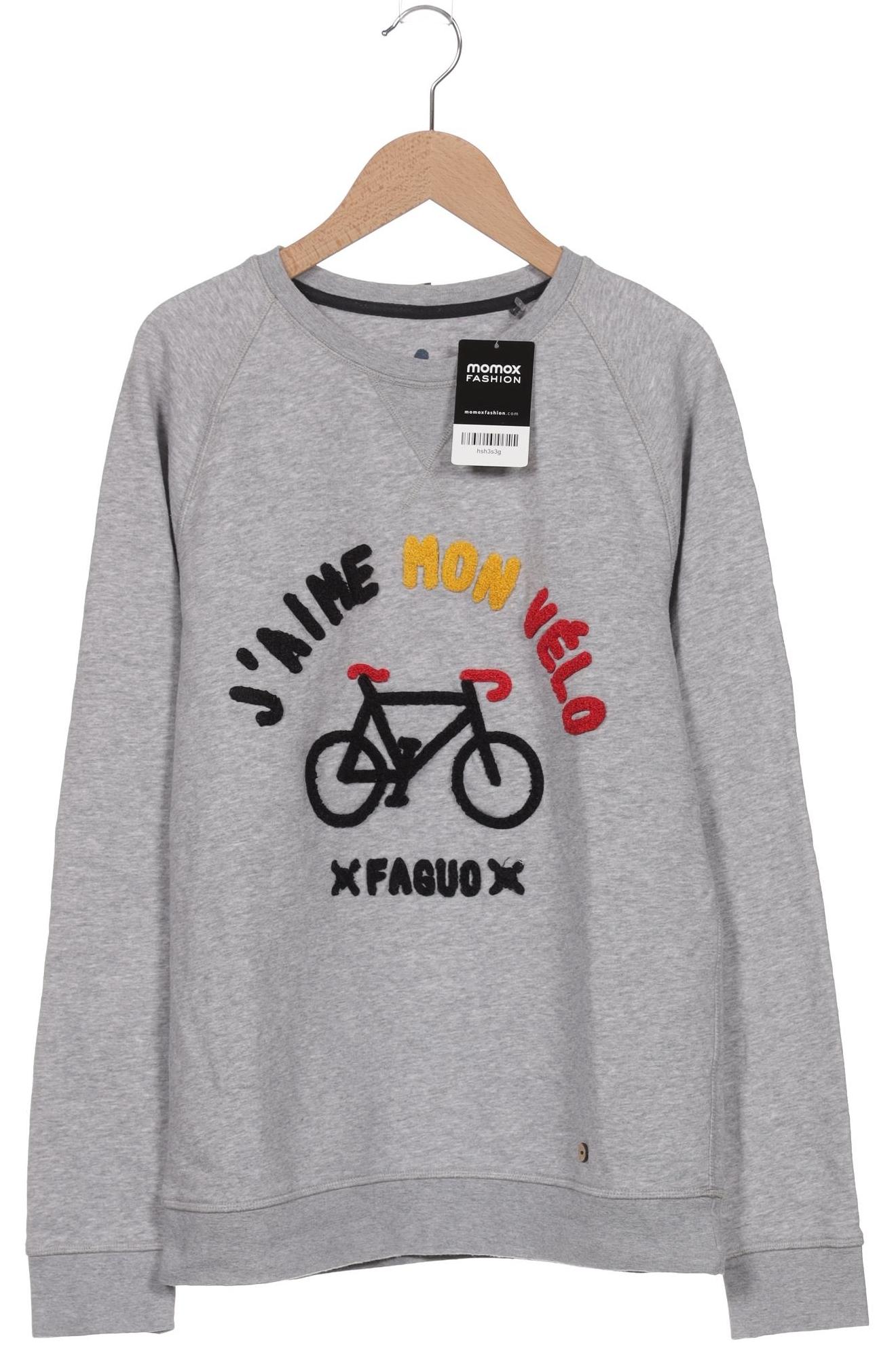 

faguo Herren Sweatshirt, grau, Gr. 46