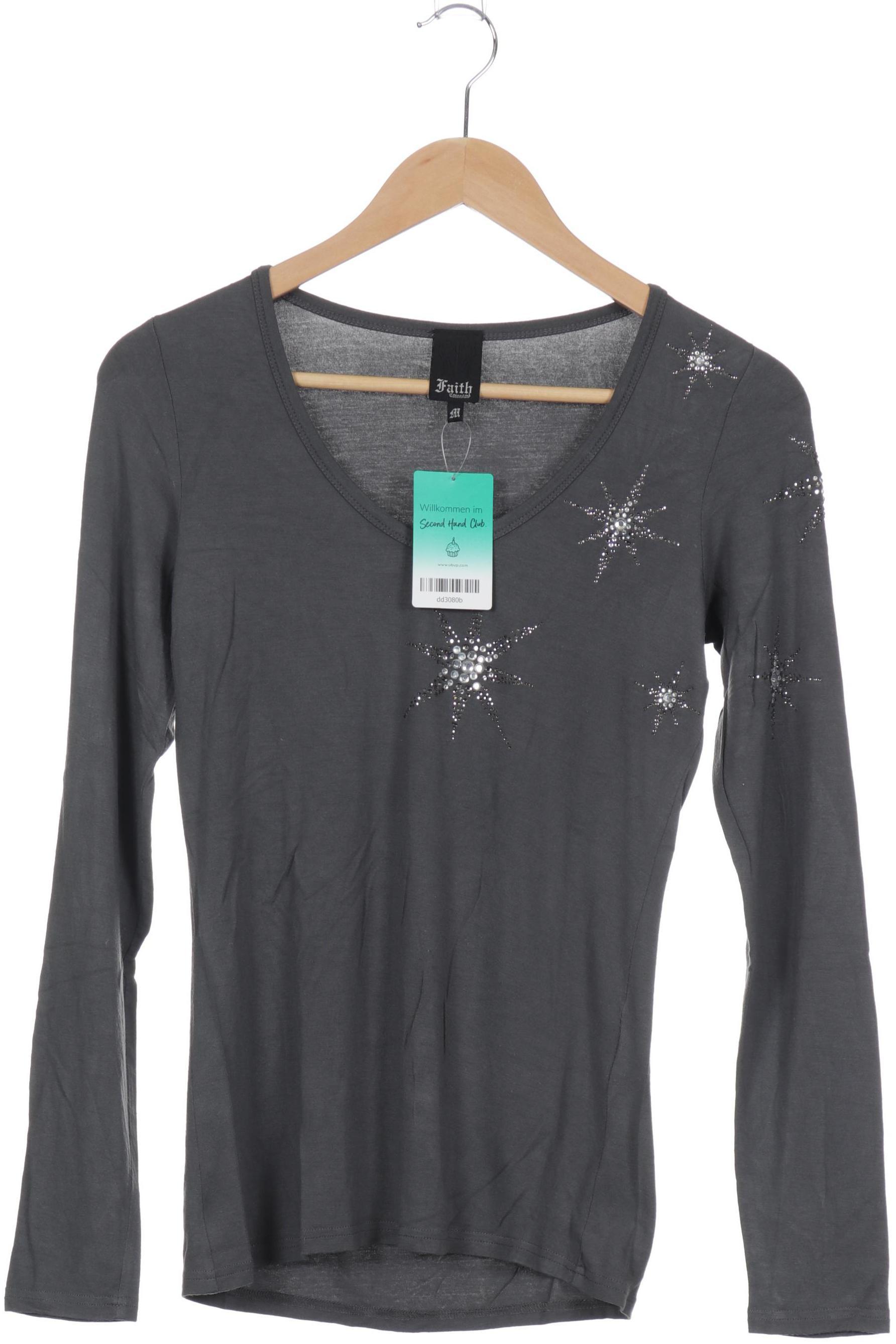 

Faith Connexion Damen Langarmshirt, grau, Gr.