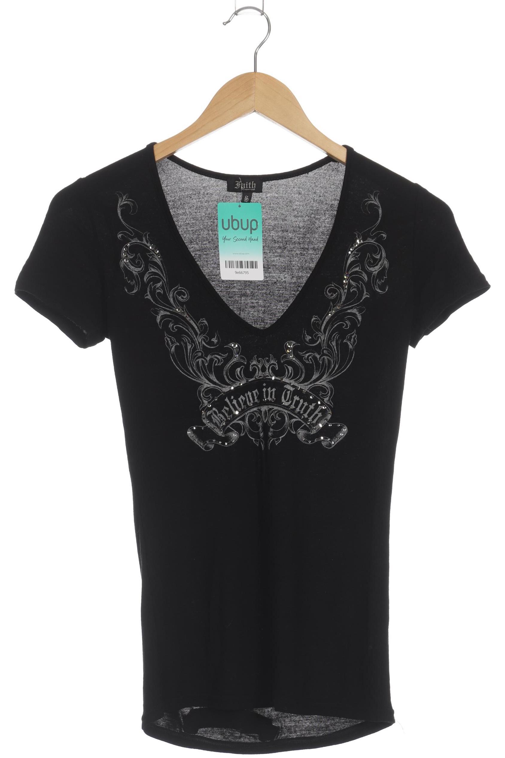 

Faith Connexion Damen T-Shirt, schwarz, Gr.