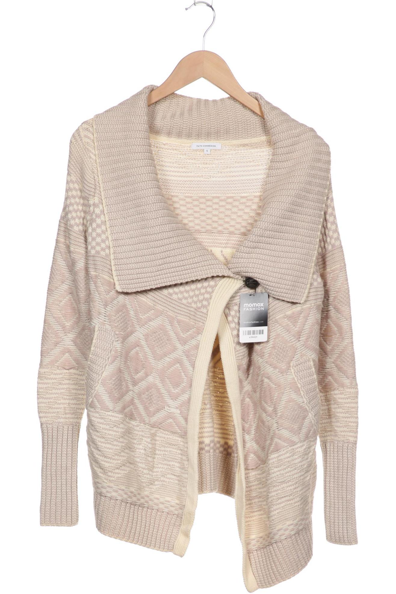 

Faith Connexion Damen Strickjacke, cremeweiß