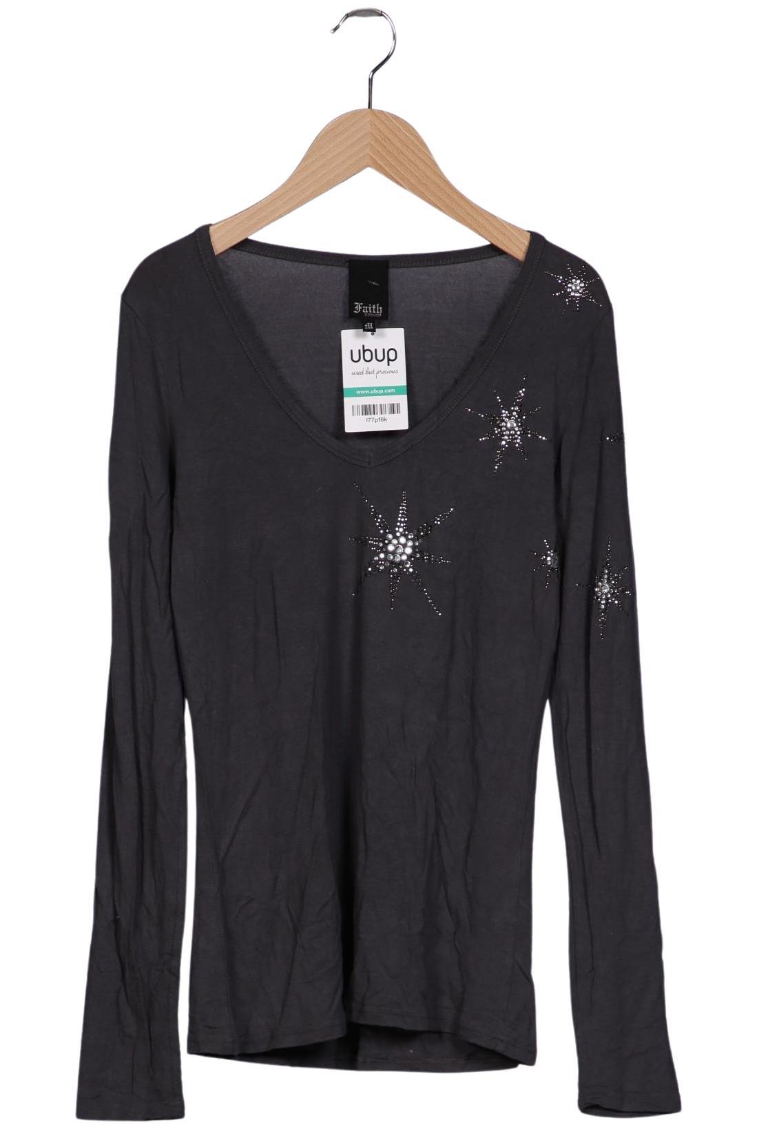 

Faith Connexion Damen Langarmshirt, grau, Gr. 38