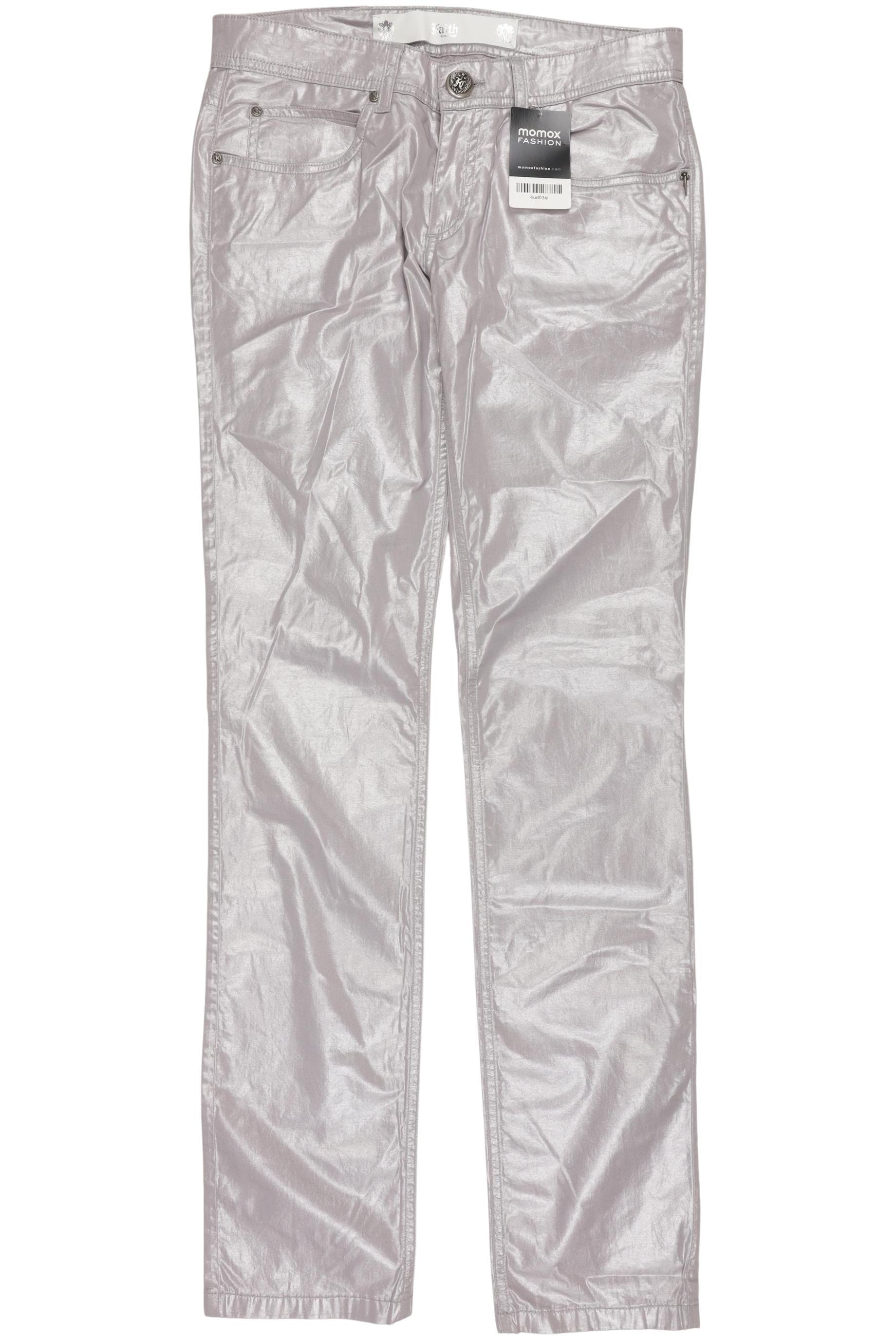 

Faith Connexion Damen Stoffhose, silber, Gr. 28