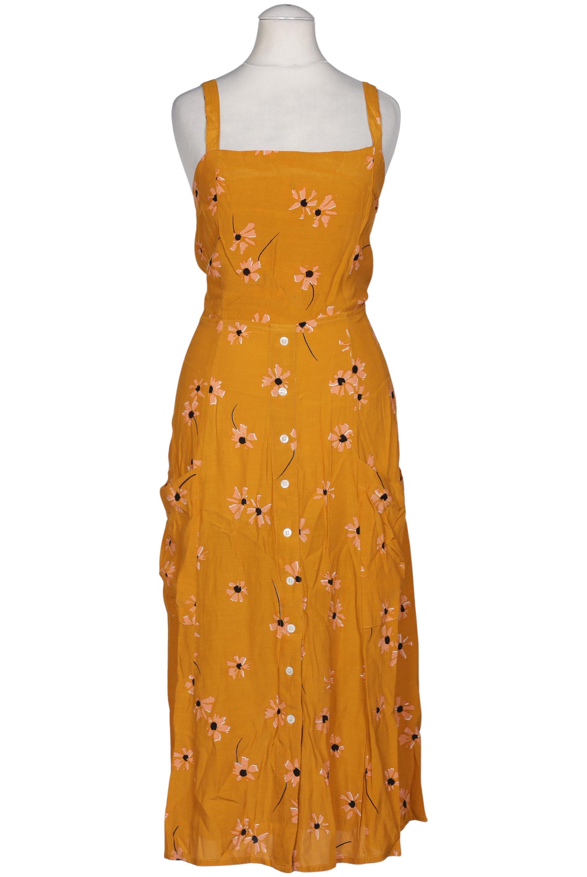 

Faithfull the brand Damen Kleid, gelb, Gr. 36