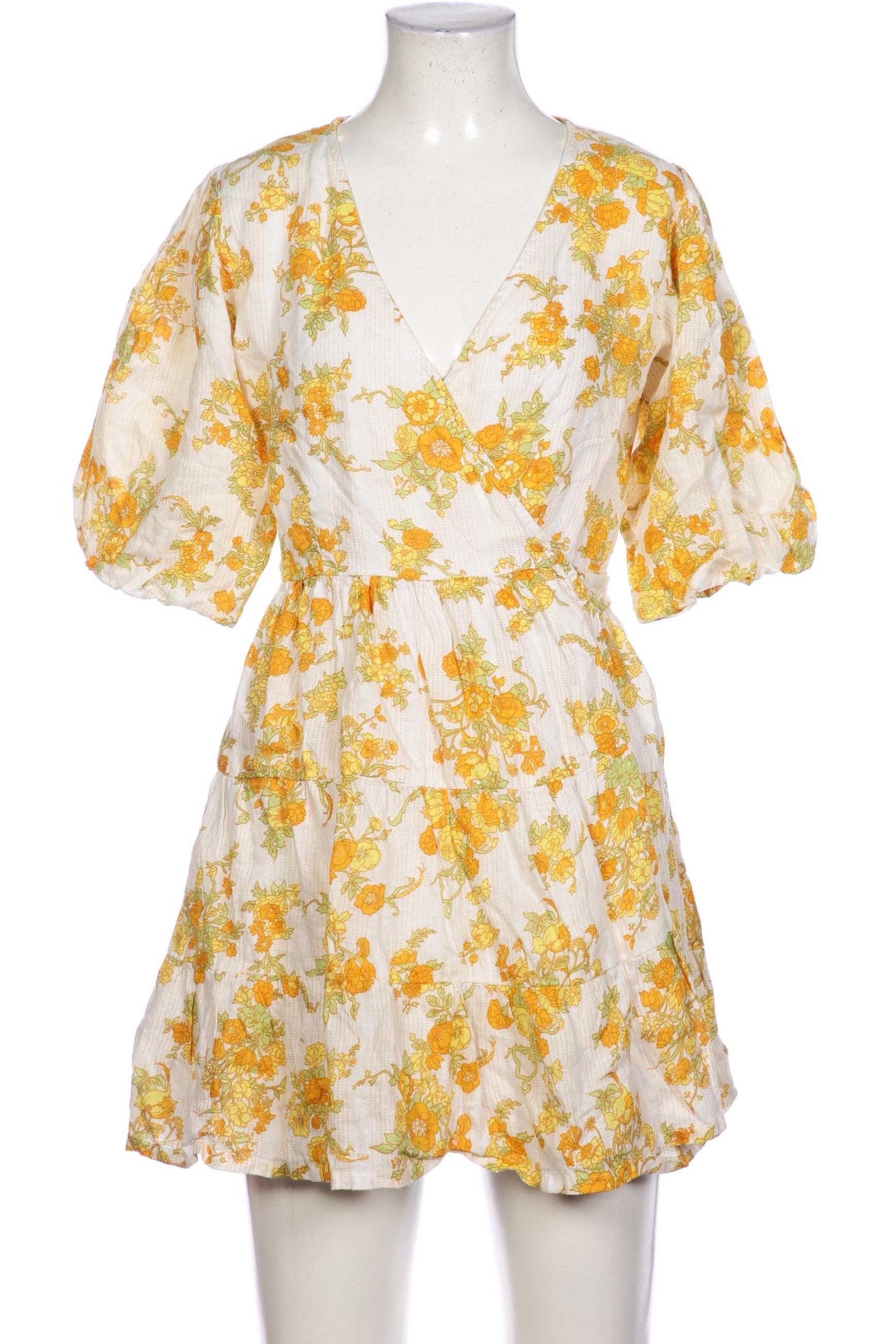 

Faithfull the brand Damen Kleid, gelb, Gr. 36