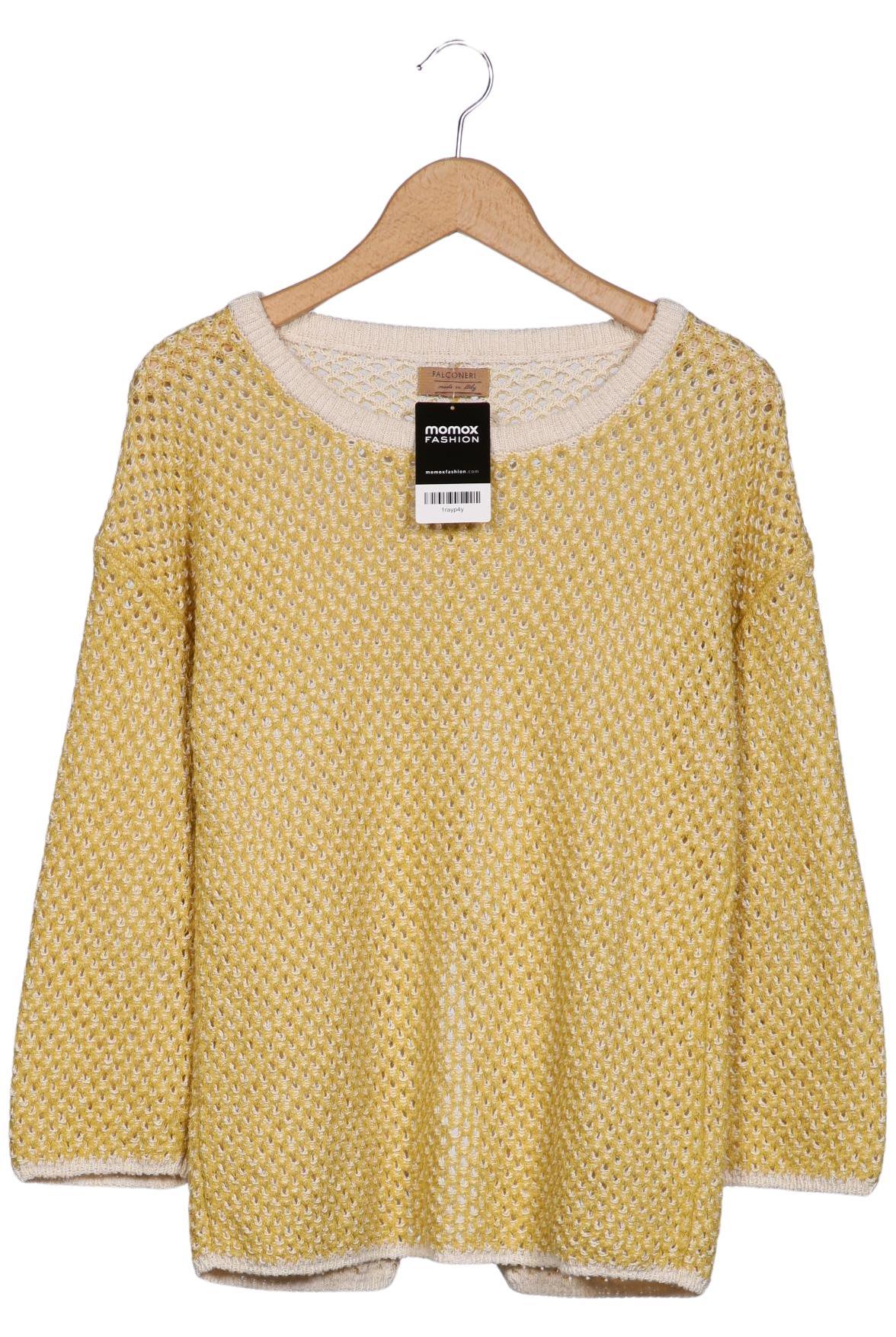 

Falconeri Damen Pullover, gelb, Gr. 38