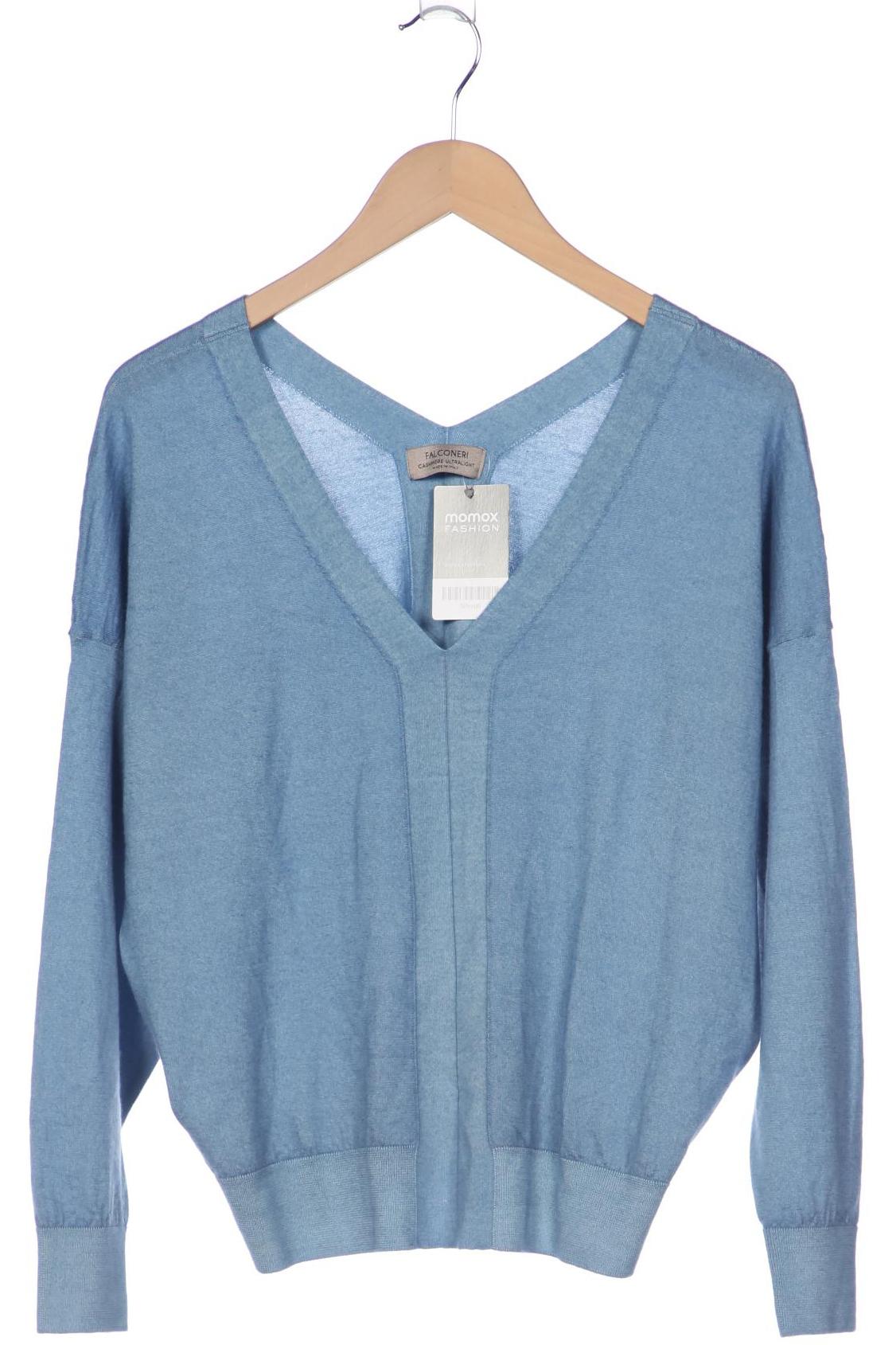 

Falconeri Damen Pullover, blau, Gr. 48