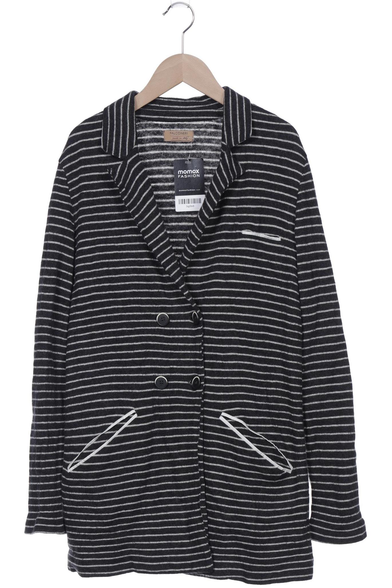 

Falconeri Damen Strickjacke, grau, Gr. 42