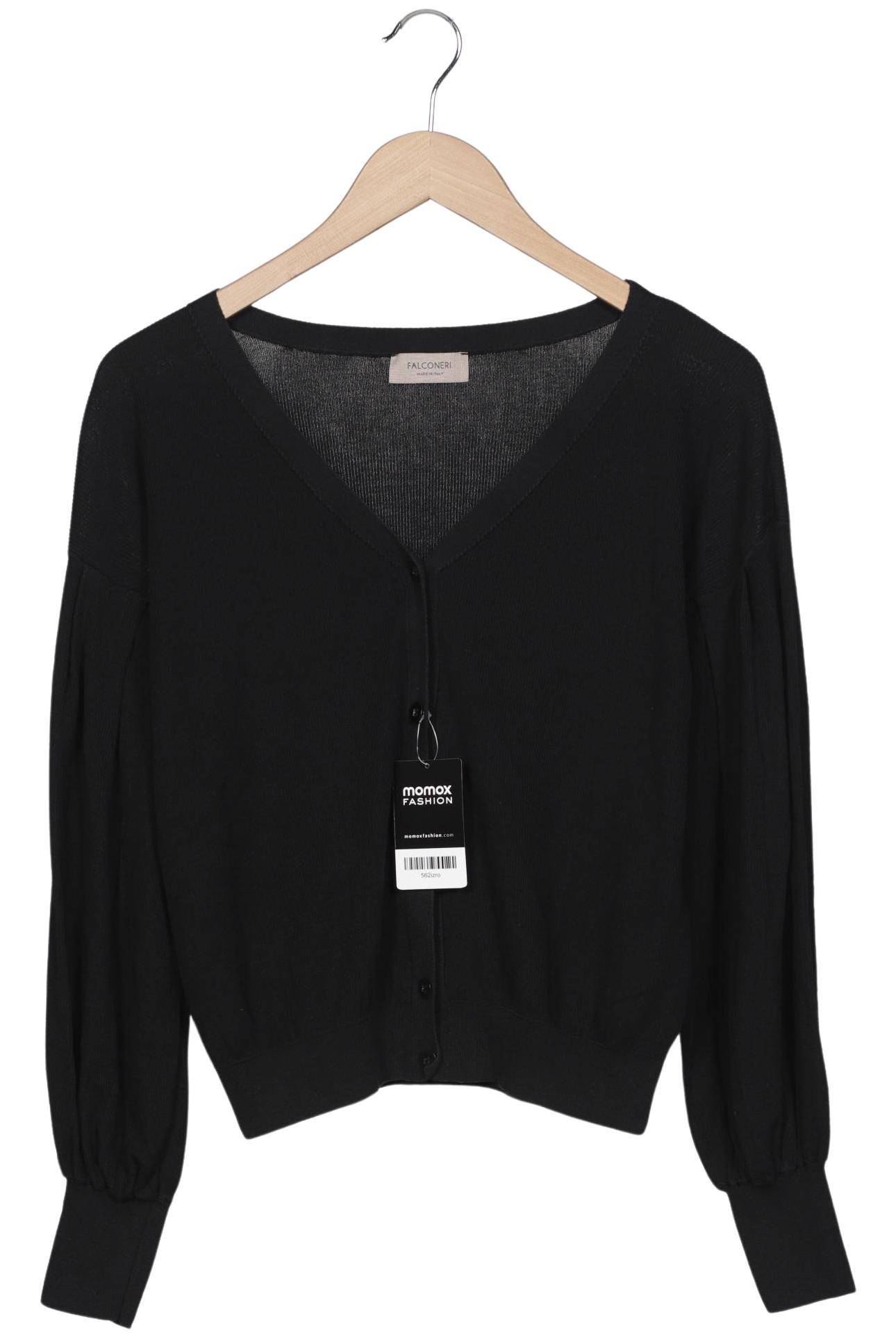

Falconeri Damen Strickjacke, schwarz, Gr. 38