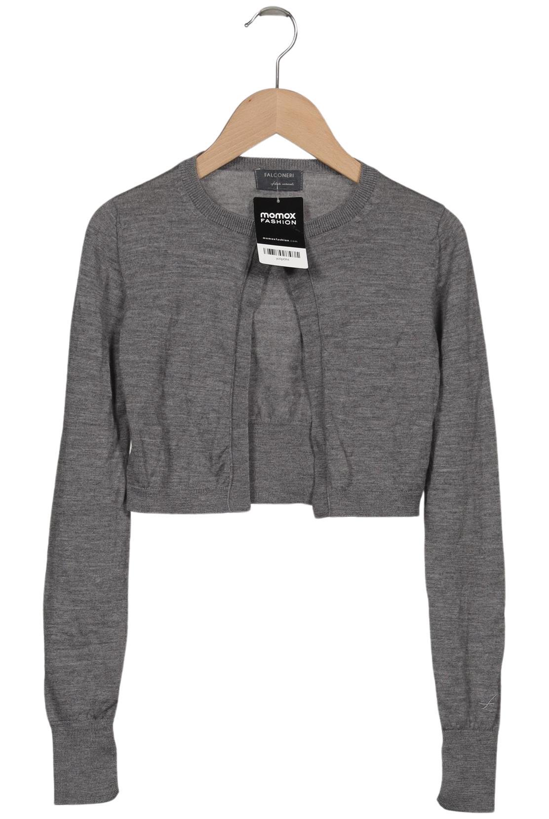 

Falconeri Damen Strickjacke, grau, Gr. 34