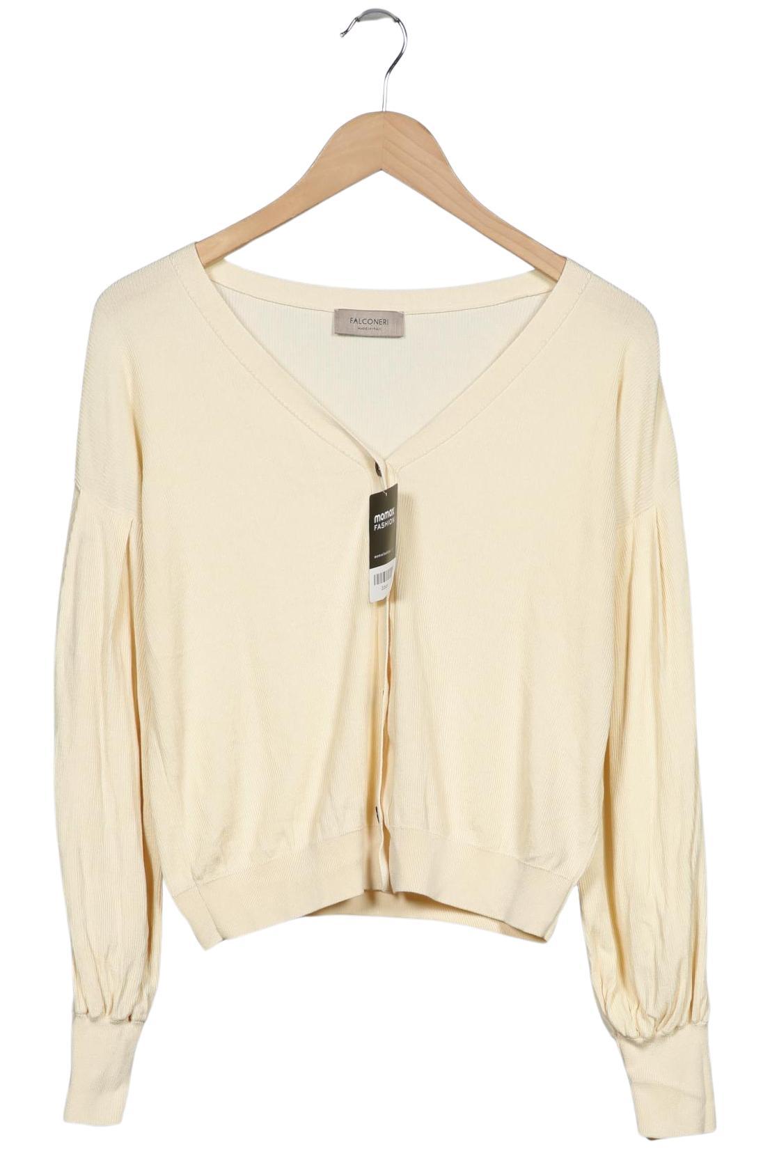

Falconeri Damen Strickjacke, cremeweiß, Gr. 36