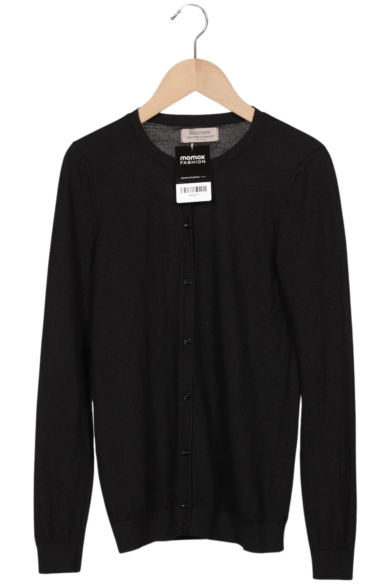 

Falconeri Damen Strickjacke, schwarz, Gr. 36