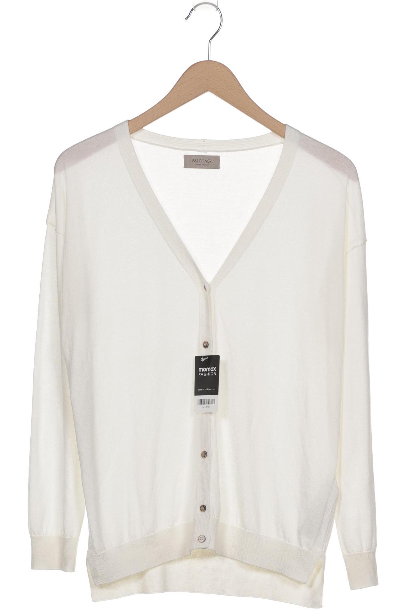 

Falconeri Damen Strickjacke, cremeweiß, Gr. 38