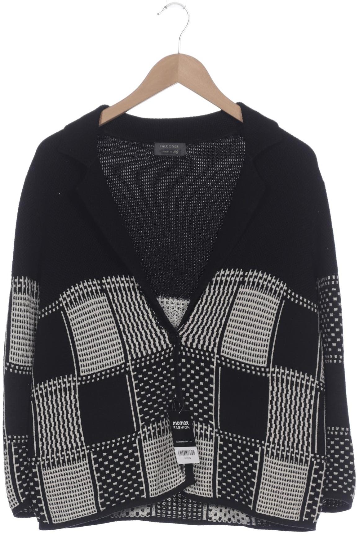 

Falconeri Damen Strickjacke, schwarz, Gr. 42