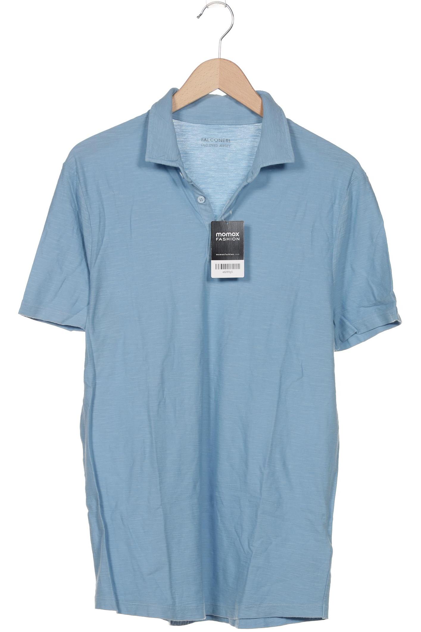 

Falconeri Herren Poloshirt, hellblau, Gr. 50