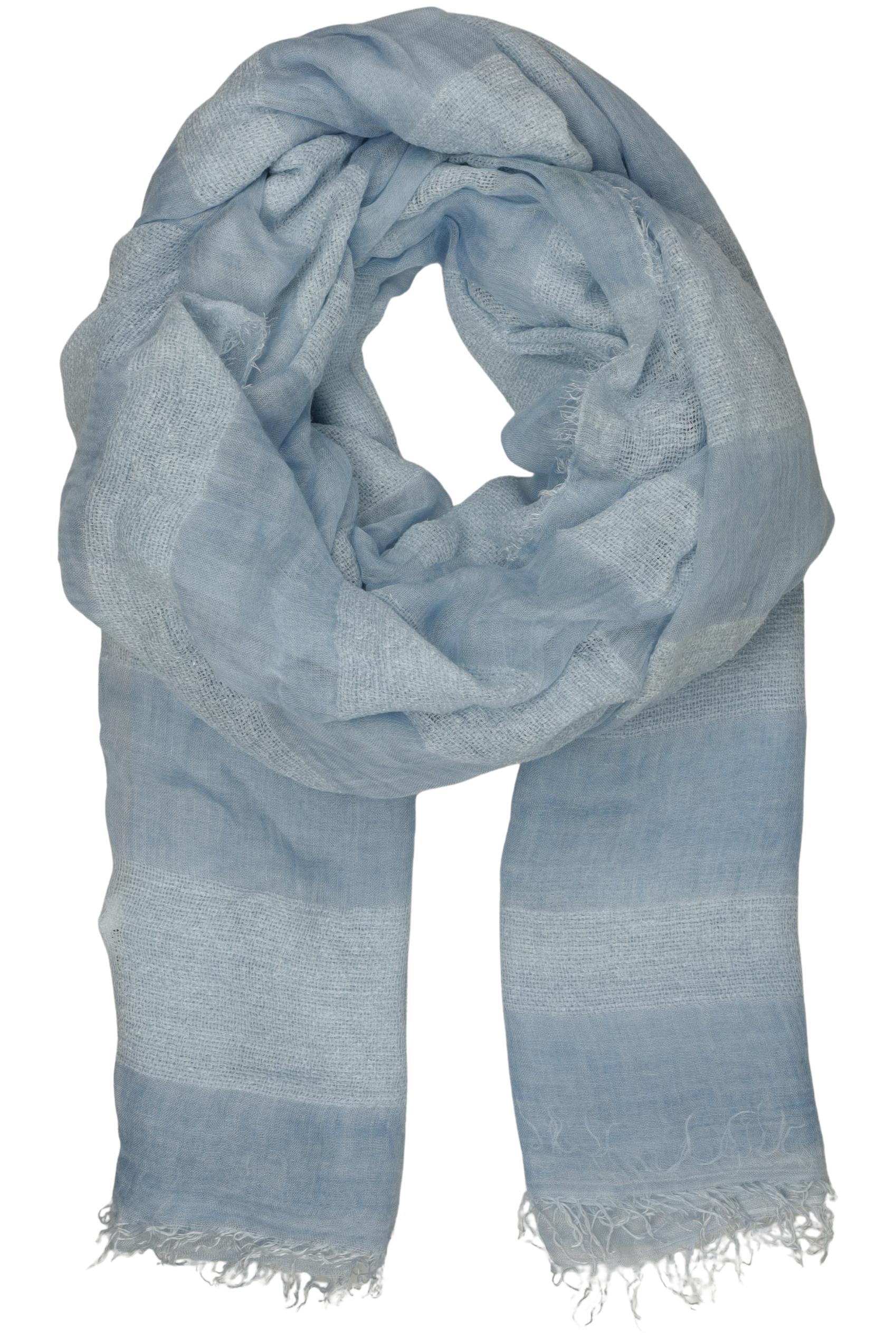 

Faliero Sarti Damen Schal, hellblau, Gr.