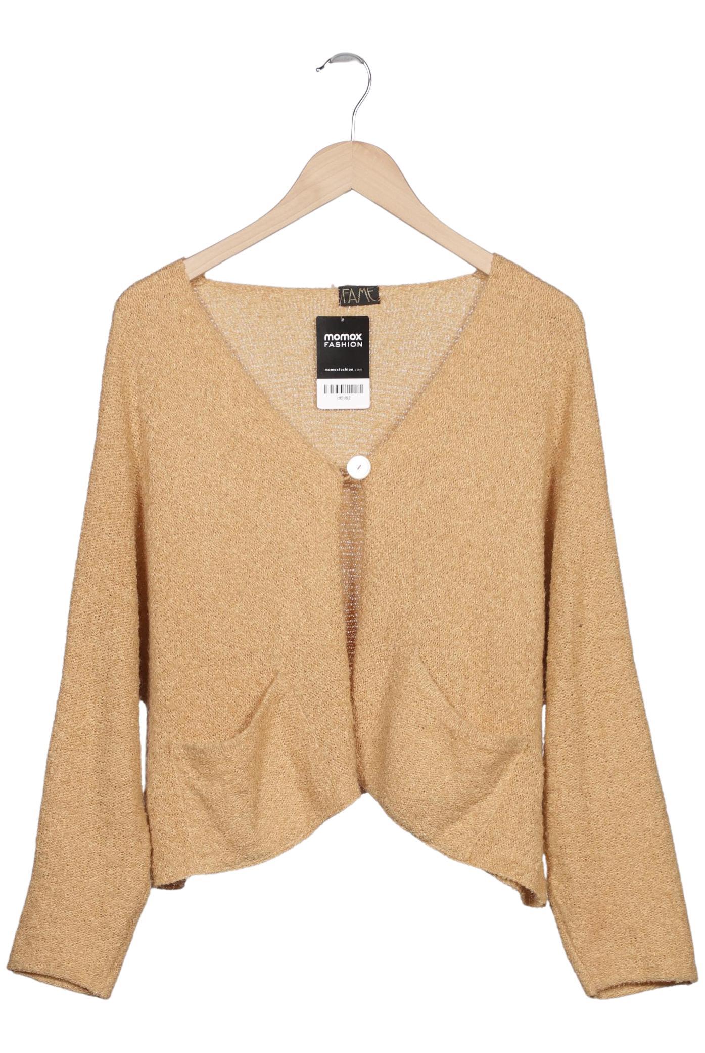 

Fame ffcc Damen Strickjacke, beige, Gr. 44
