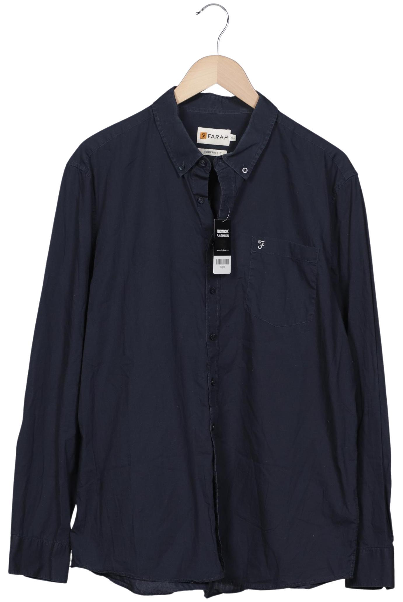 

Farah Herren Hemd, marineblau, Gr. 56