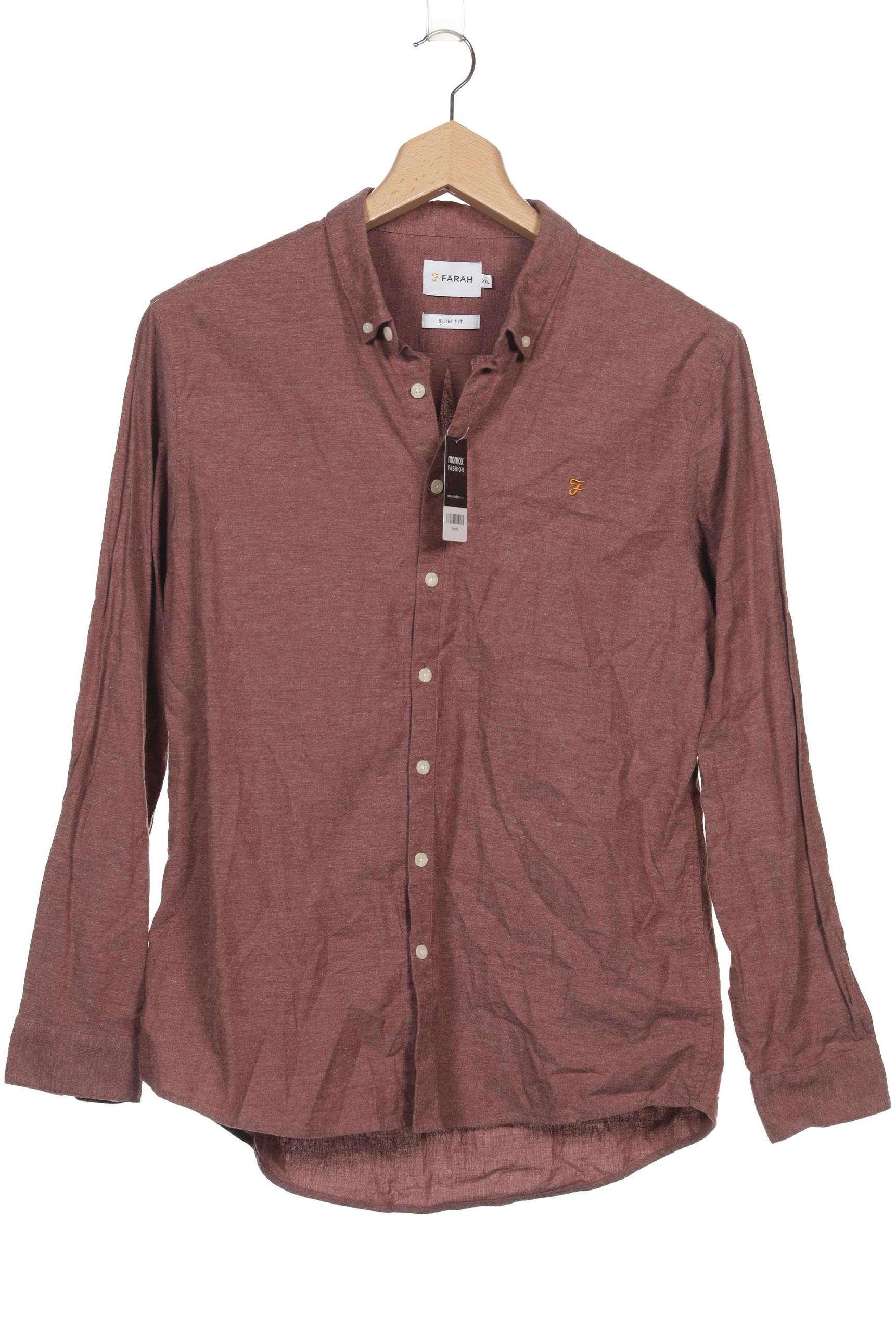

Farah Herren Hemd, bordeaux, Gr. 56