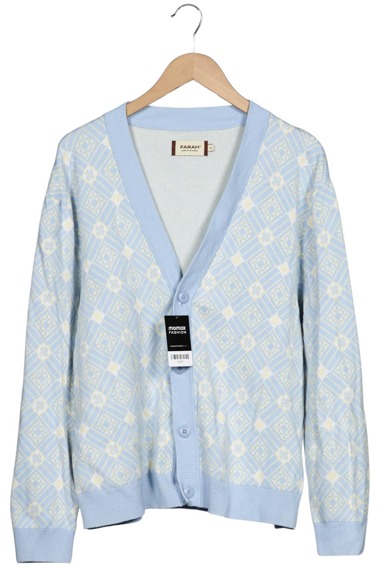 Thumbnail - Farah Herren Strickjacke, hellblau, Gr. 54