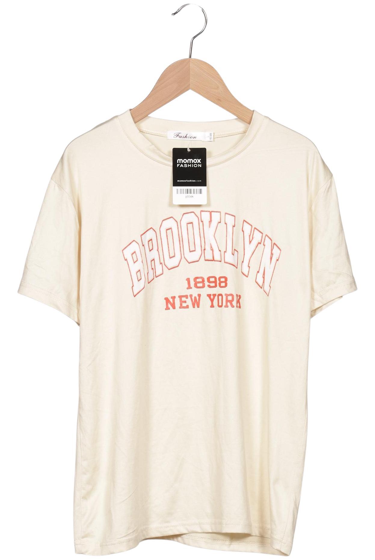 

Fashion Union Damen T-Shirt, cremeweiß, Gr. 42